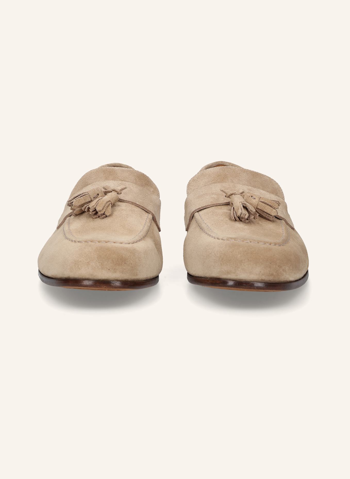 HEINRICH DINKELACKER Loafer AMALFI PLAIN TASSEL V: HELLBRAUN