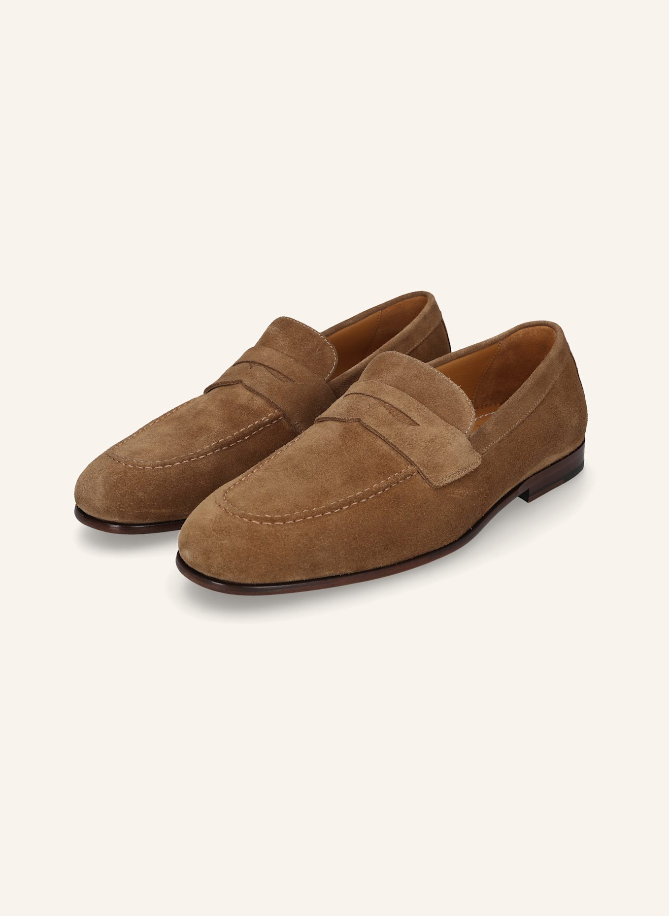HEINRICH DINKELACKER Loafer AMALFI PLAIN V: BRAUN