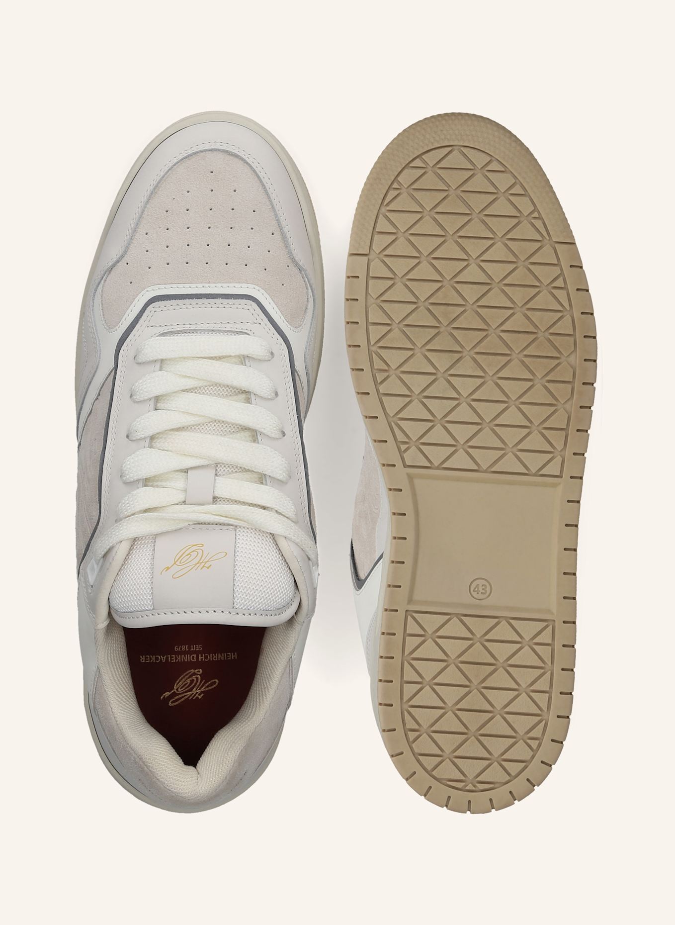 HEINRICH DINKELACKER Sneaker LOS ANGELES SNEAKER CL: WEISS