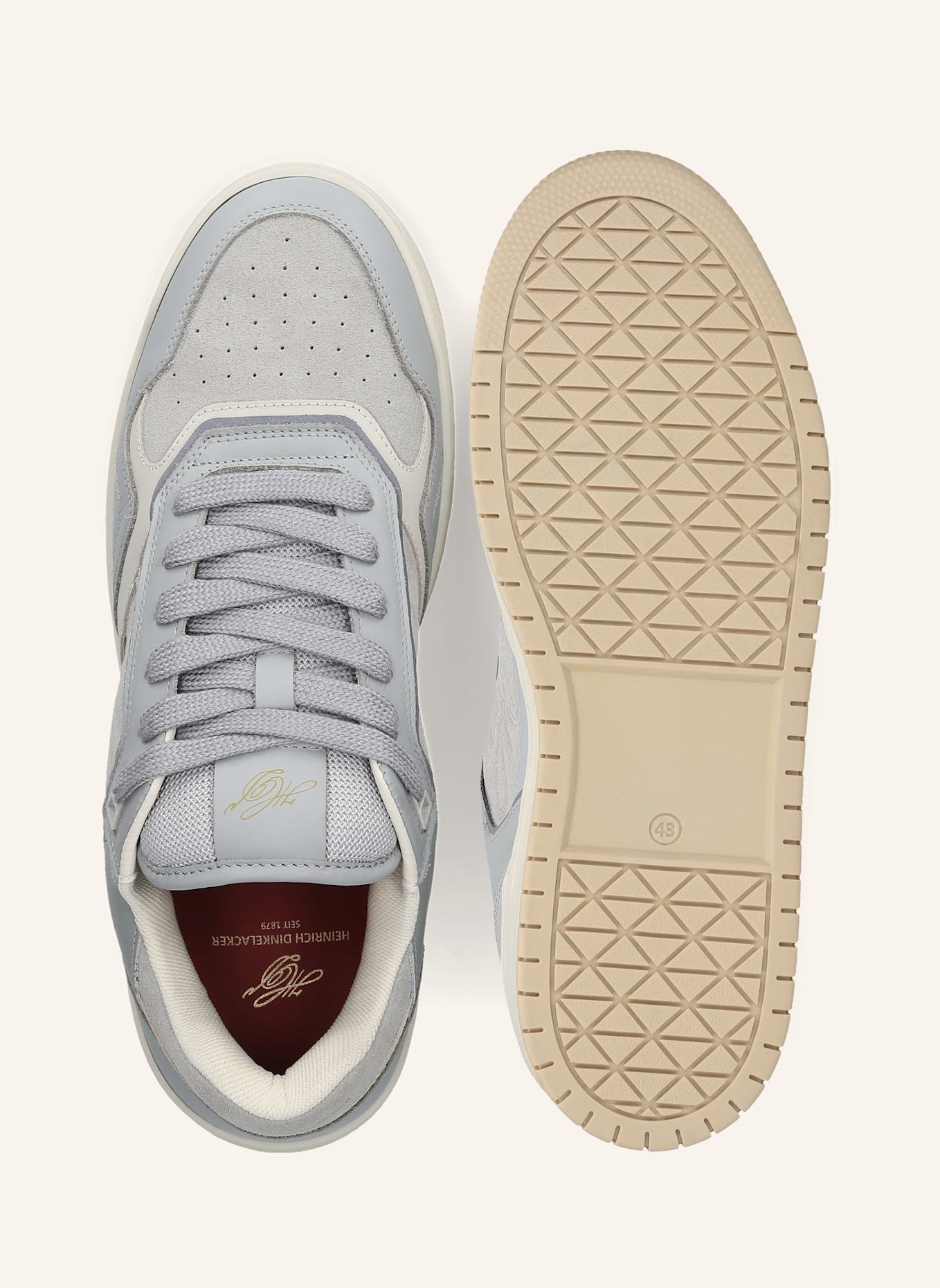 HEINRICH DINKELACKER Sneaker LOS ANGELES SNEAKER CL: GRAU