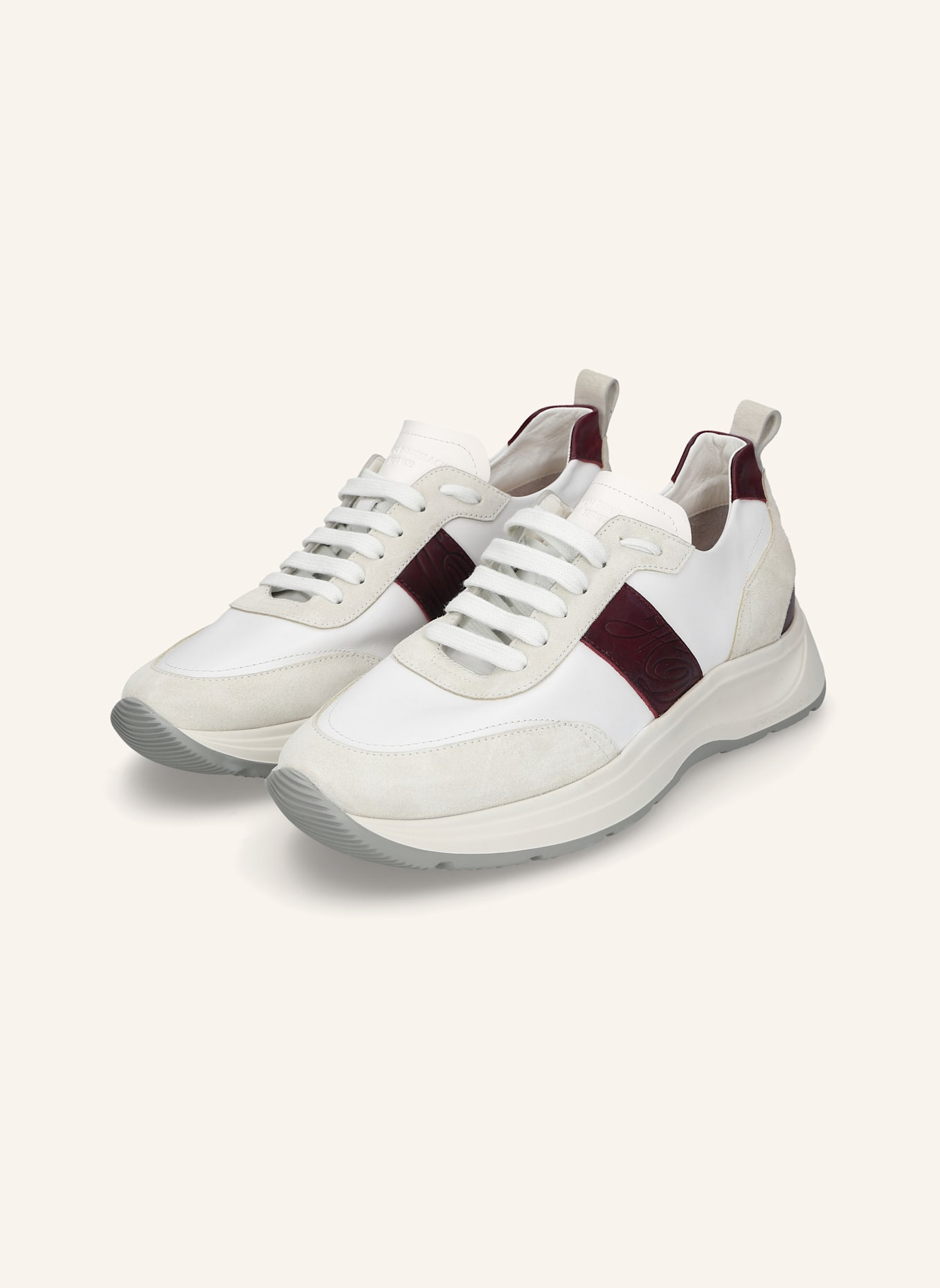 HEINRICH DINKELACKER Sneaker TORONTO SNEAKER CL: SCHWARZ/ ROT