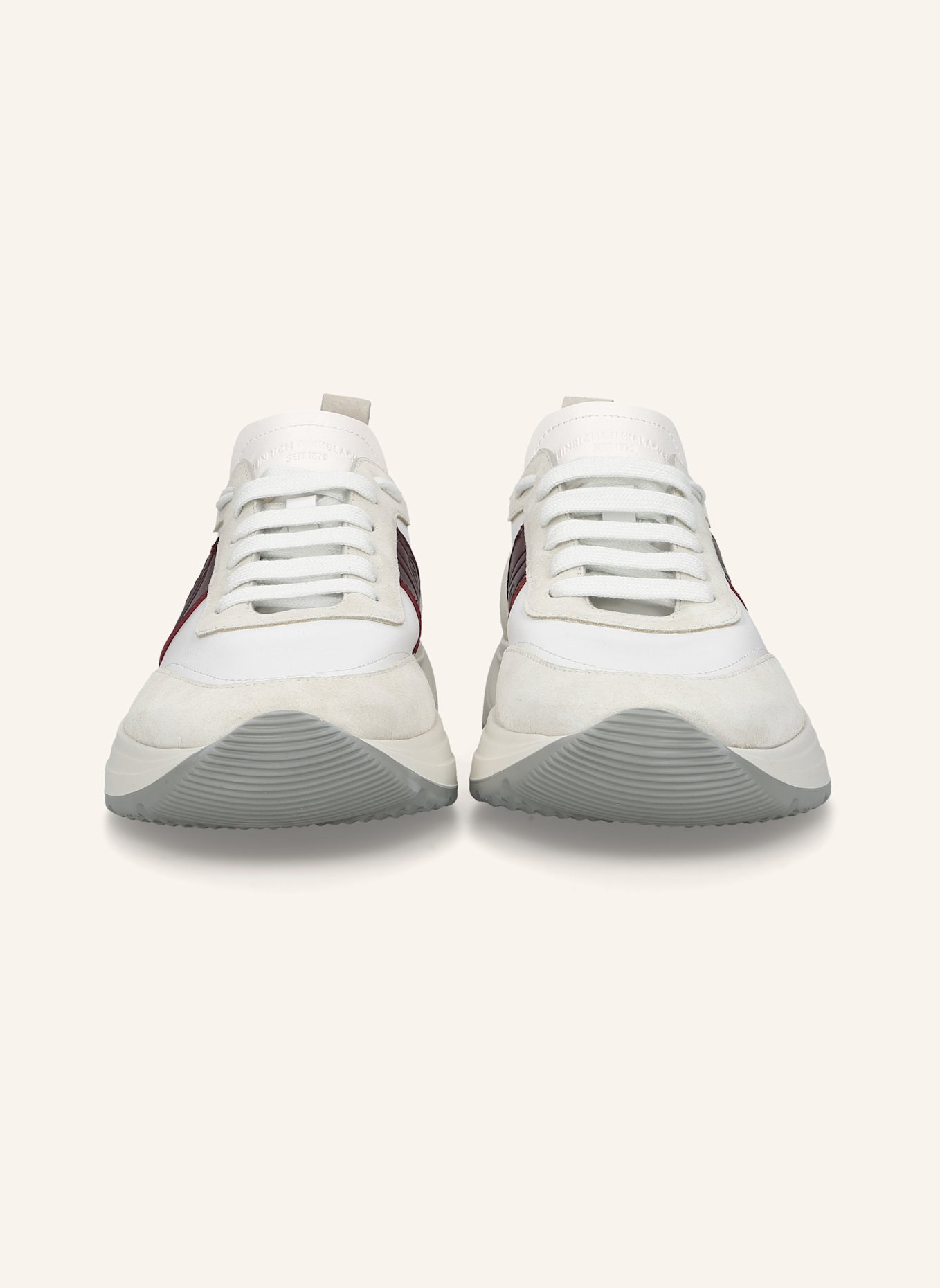 HEINRICH DINKELACKER Sneaker TORONTO SNEAKER CL: SCHWARZ/ ROT