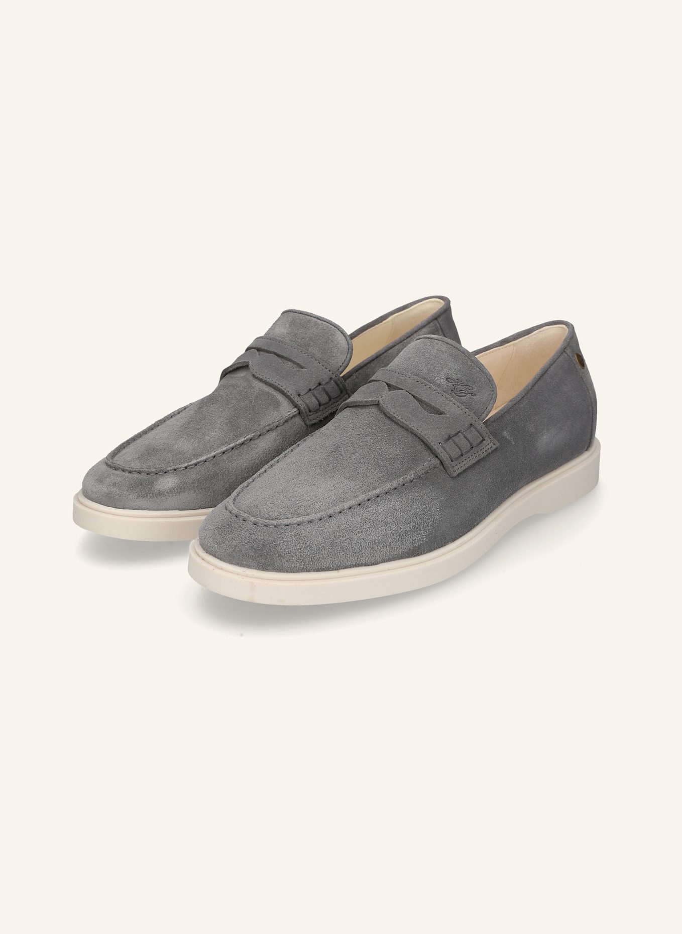 HEINRICH DINKELACKER Loafer GENUA PENNY LOAFER V: GRAU