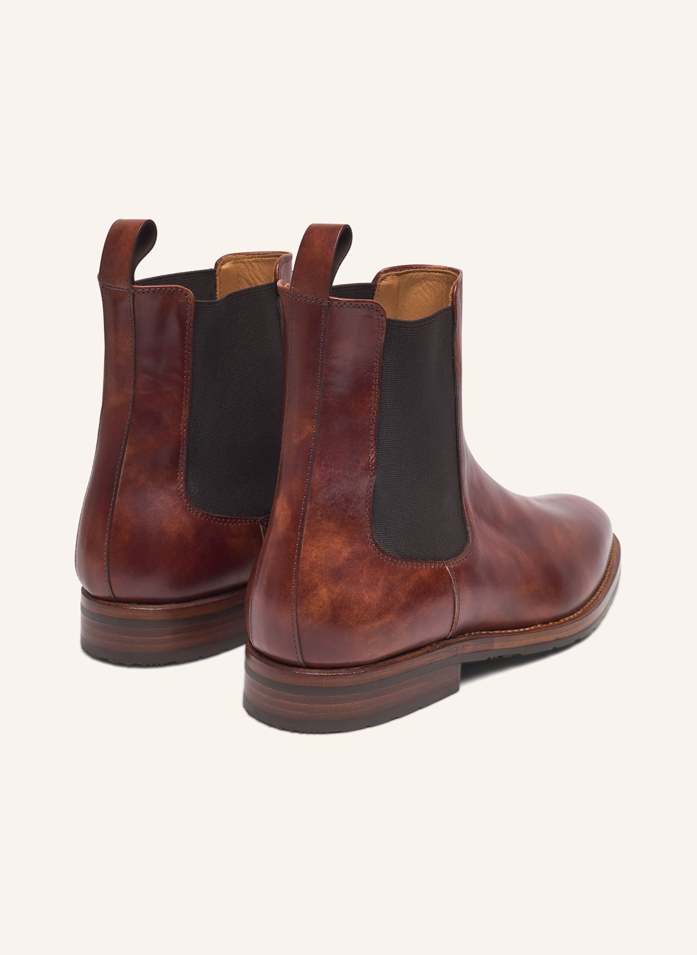 HEINRICH DINKELACKER Chelsea-Boots LUZERN PLAIN TC: COGNAC