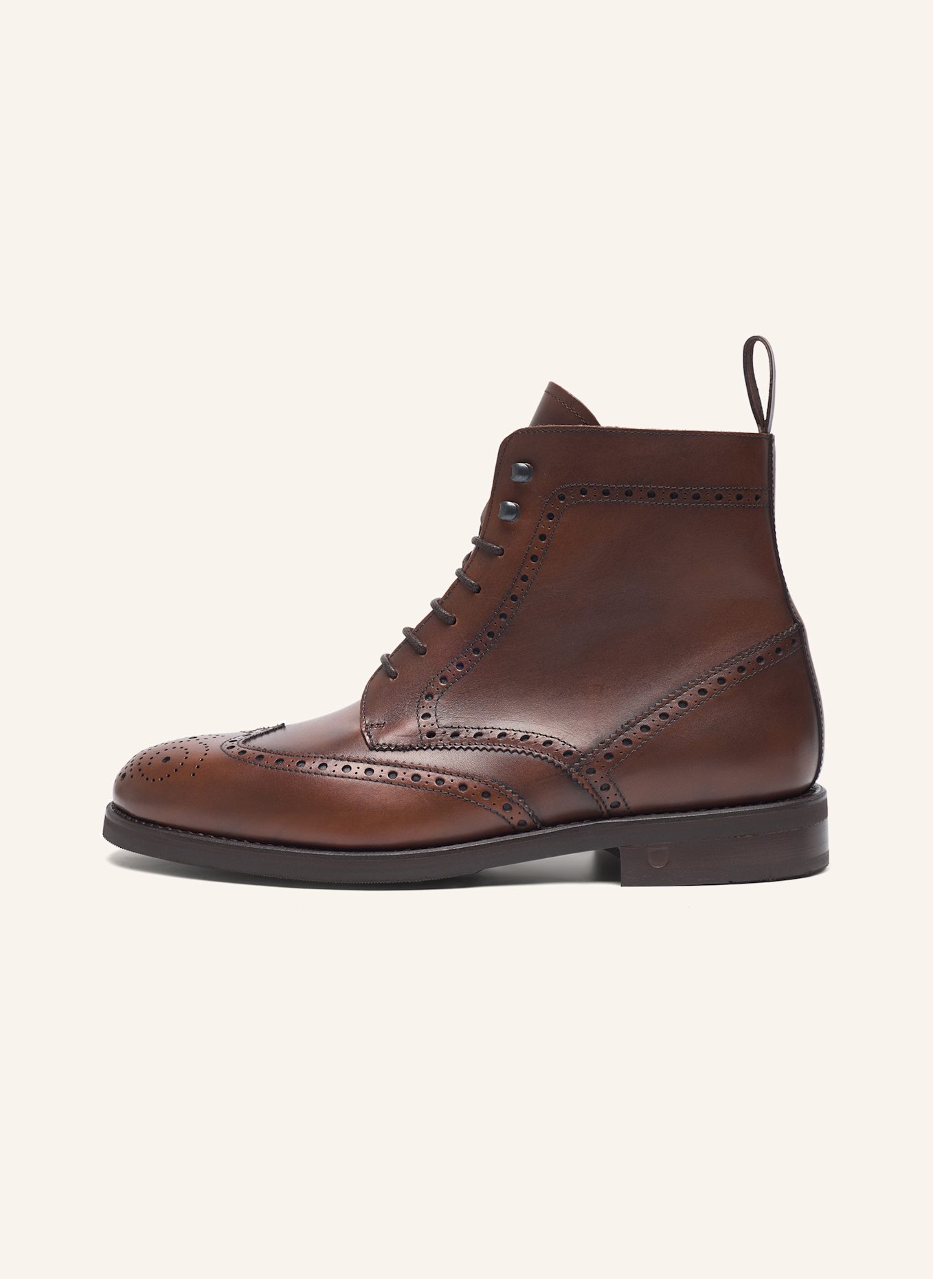 Henry Stevens Schnürboots WINSTON FBDB2: BRAUN
