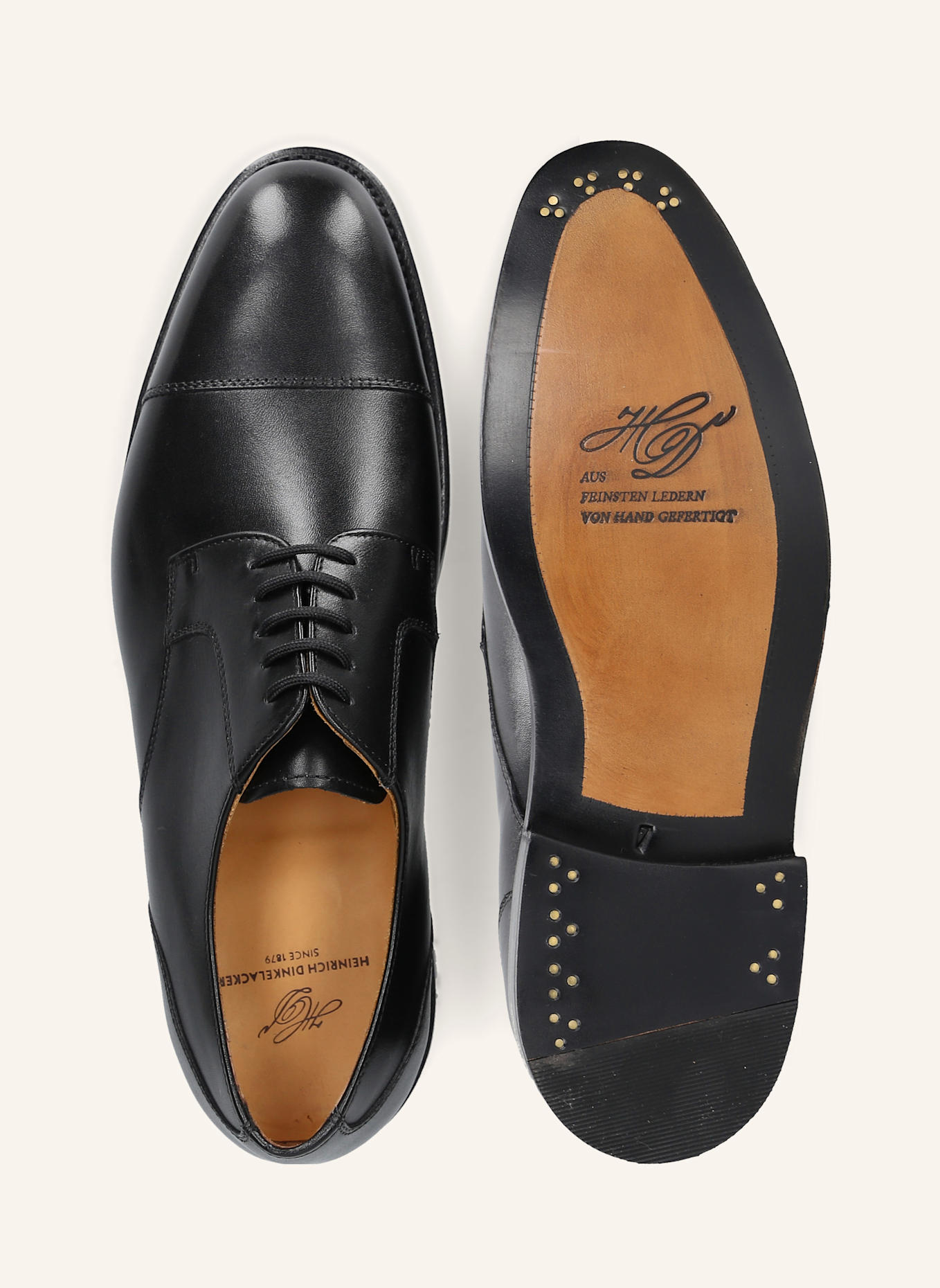 HEINRICH DINKELACKER Schnürer LUZERN CAPTOE BC: SCHWARZ