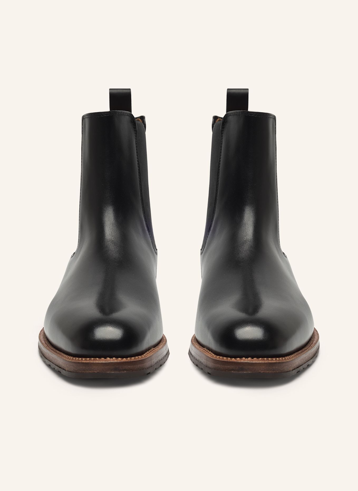 HEINRICH DINKELACKER Chelsea-Boots LUZERN PLAIN BC: SCHWARZ