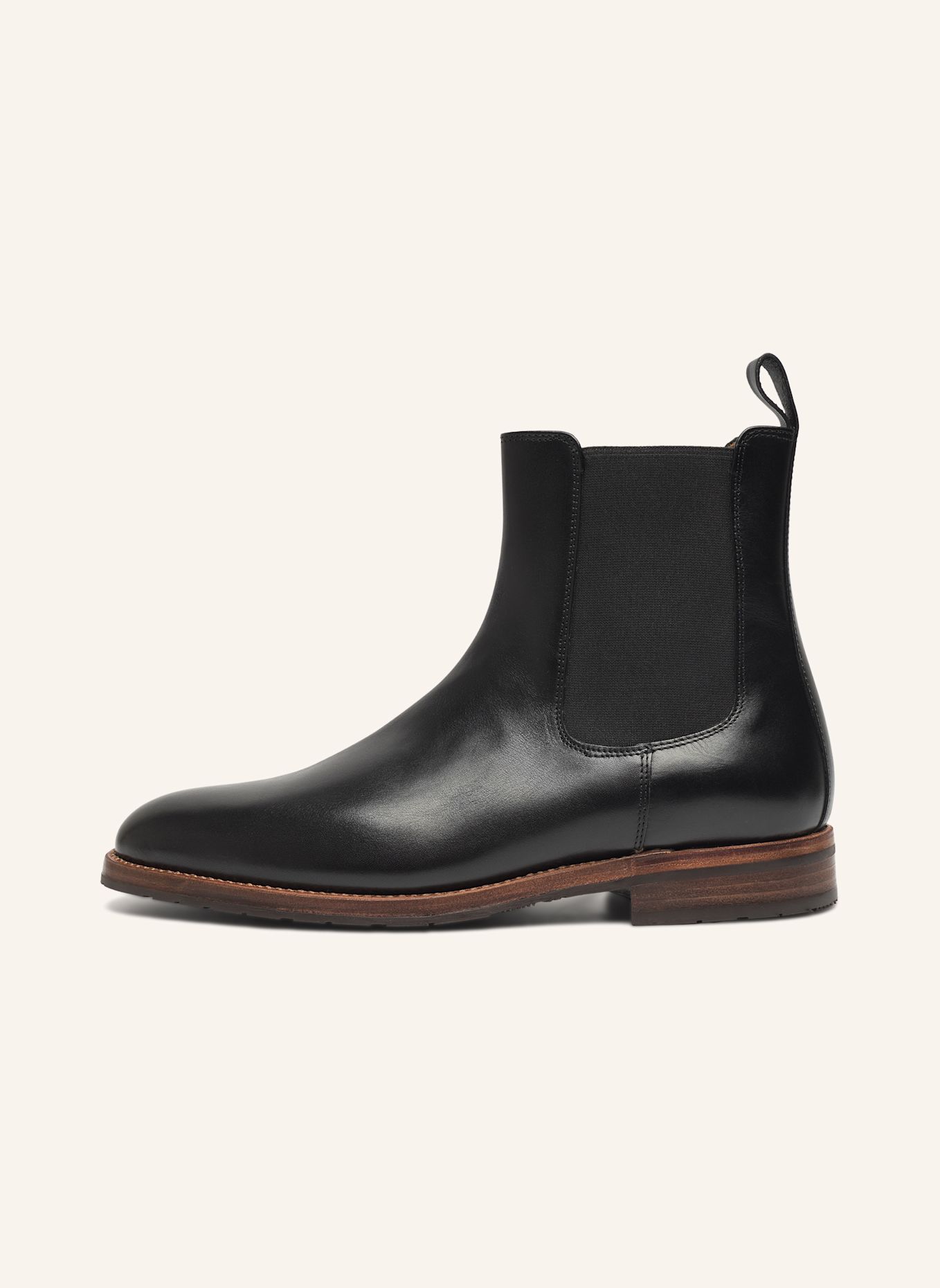 HEINRICH DINKELACKER Chelsea-Boots LUZERN PLAIN BC: SCHWARZ