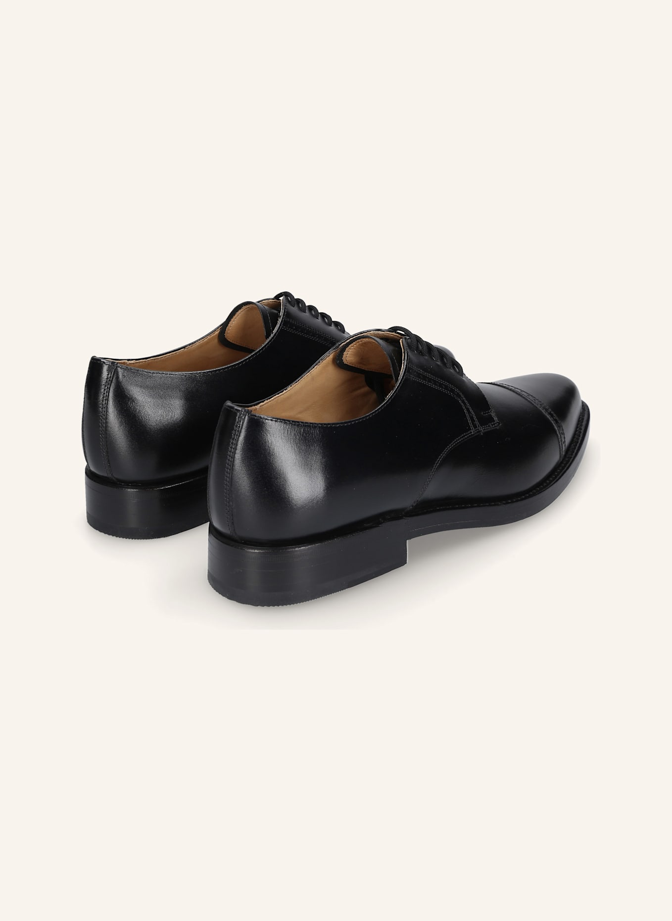 HEINRICH DINKELACKER Schnürer MILANO QUARTER-BROGUE BC: SCHWARZ