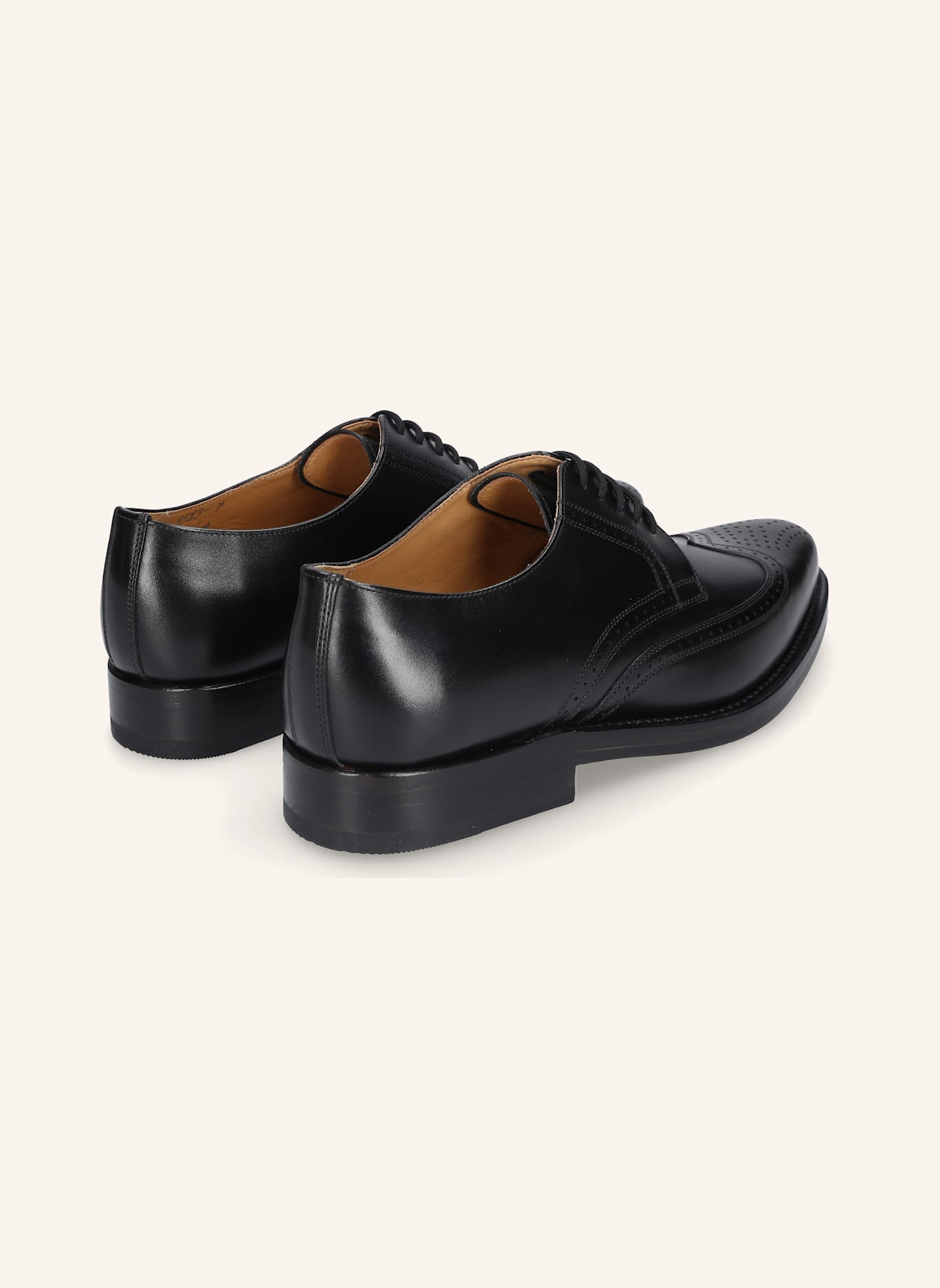 HEINRICH DINKELACKER Schnürer MILANO FULL-BROGUE BC: SCHWARZ