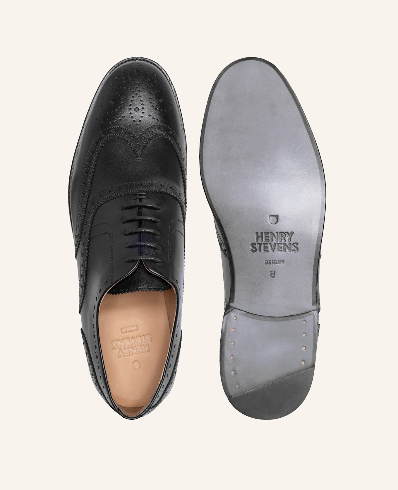 Henry Stevens Schnürer WINSTON FBO: SCHWARZ