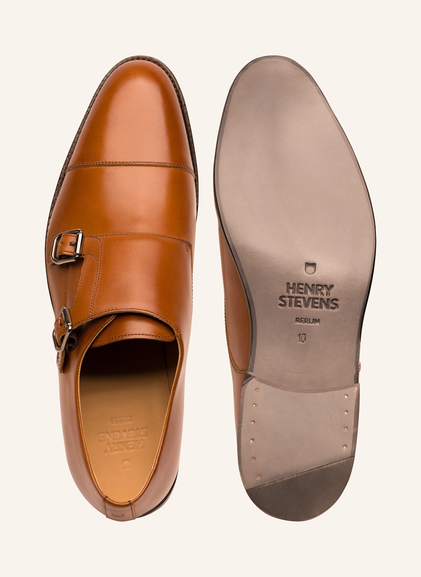 Henry Stevens Slipper MARSHALL CDM: COGNAC