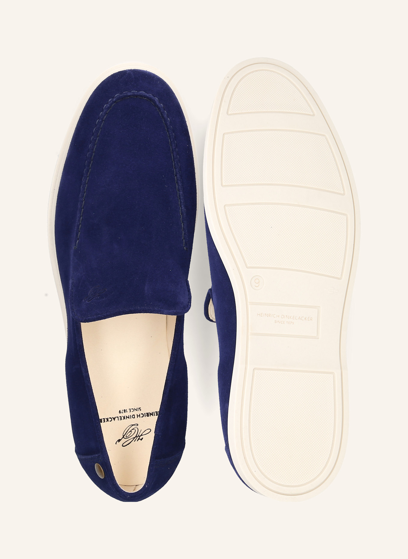 HEINRICH DINKELACKER Loafer GENUA PENNY LOAFER V: BLAU