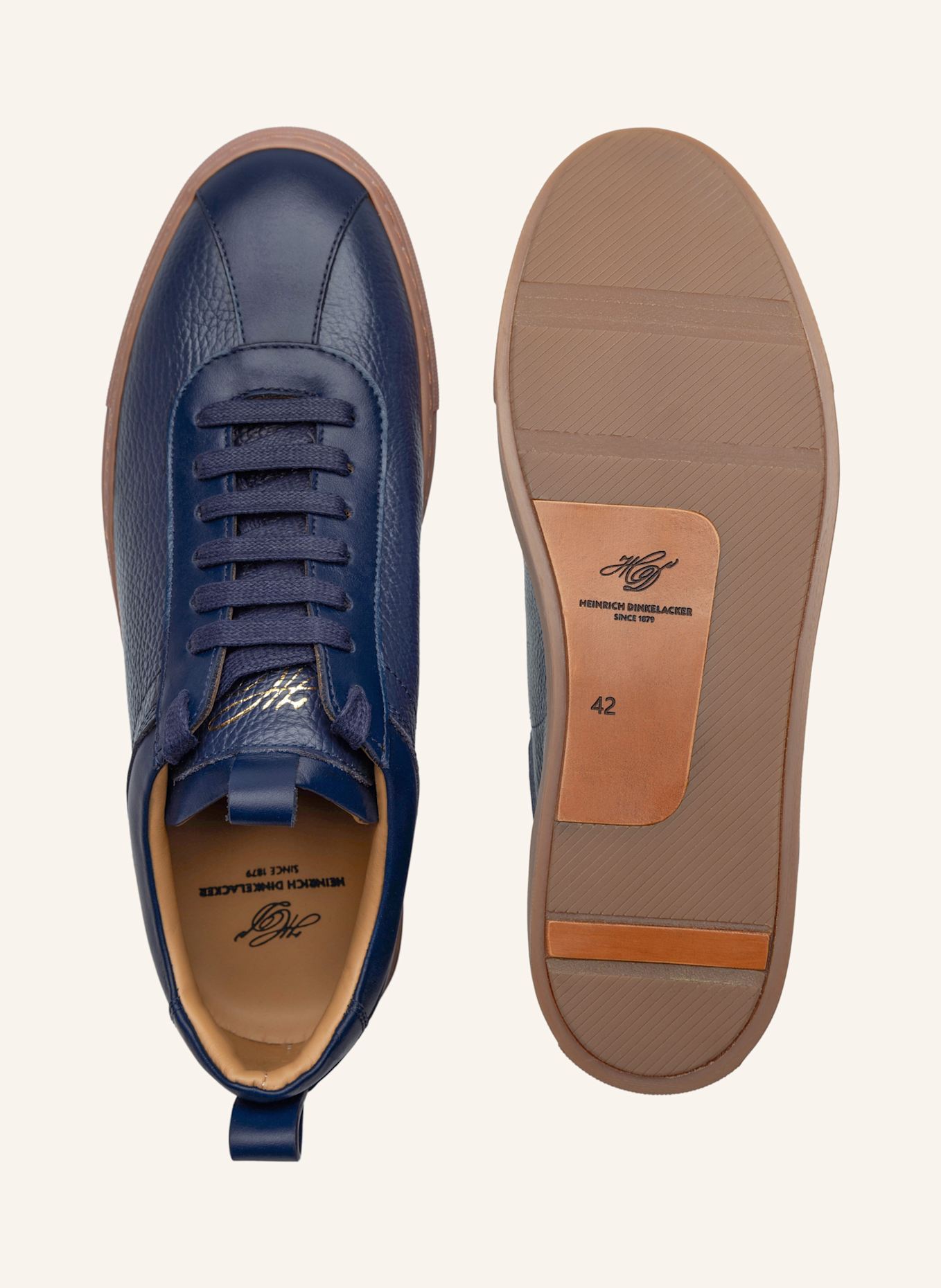 HEINRICH DINKELACKER Sneaker TURIN SNEAKER T: BLAU