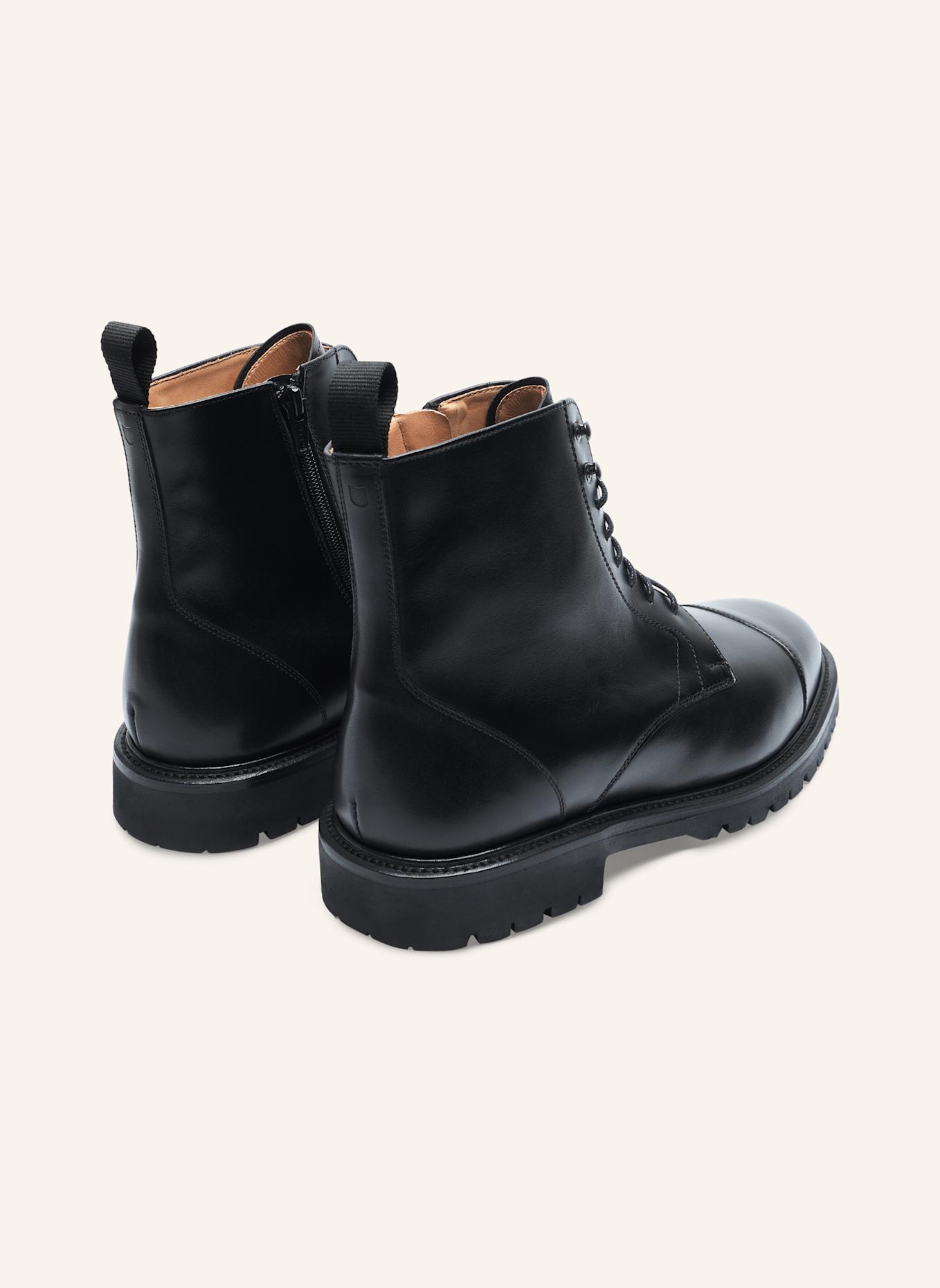 Henry Stevens Schnürboots JONES CDB3: SCHWARZ