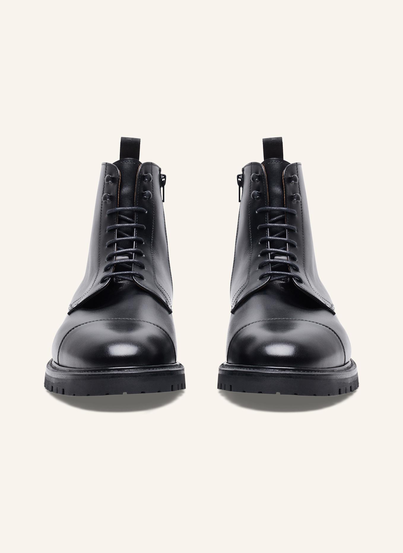 Henry Stevens Schnürboots JONES CDB3: SCHWARZ