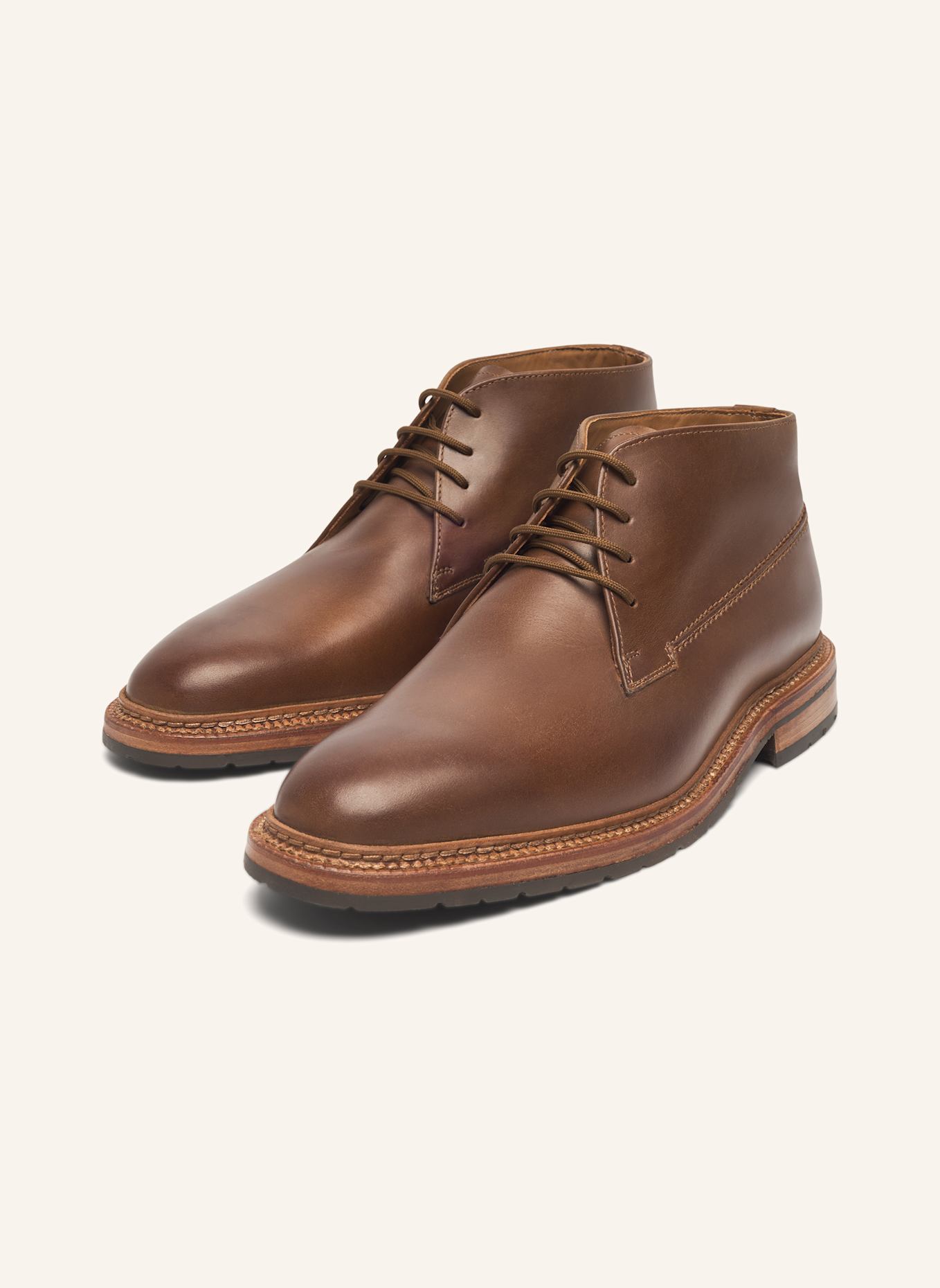 HEINRICH DINKELACKER Boots LUZERN PLAIN H: CAMEL