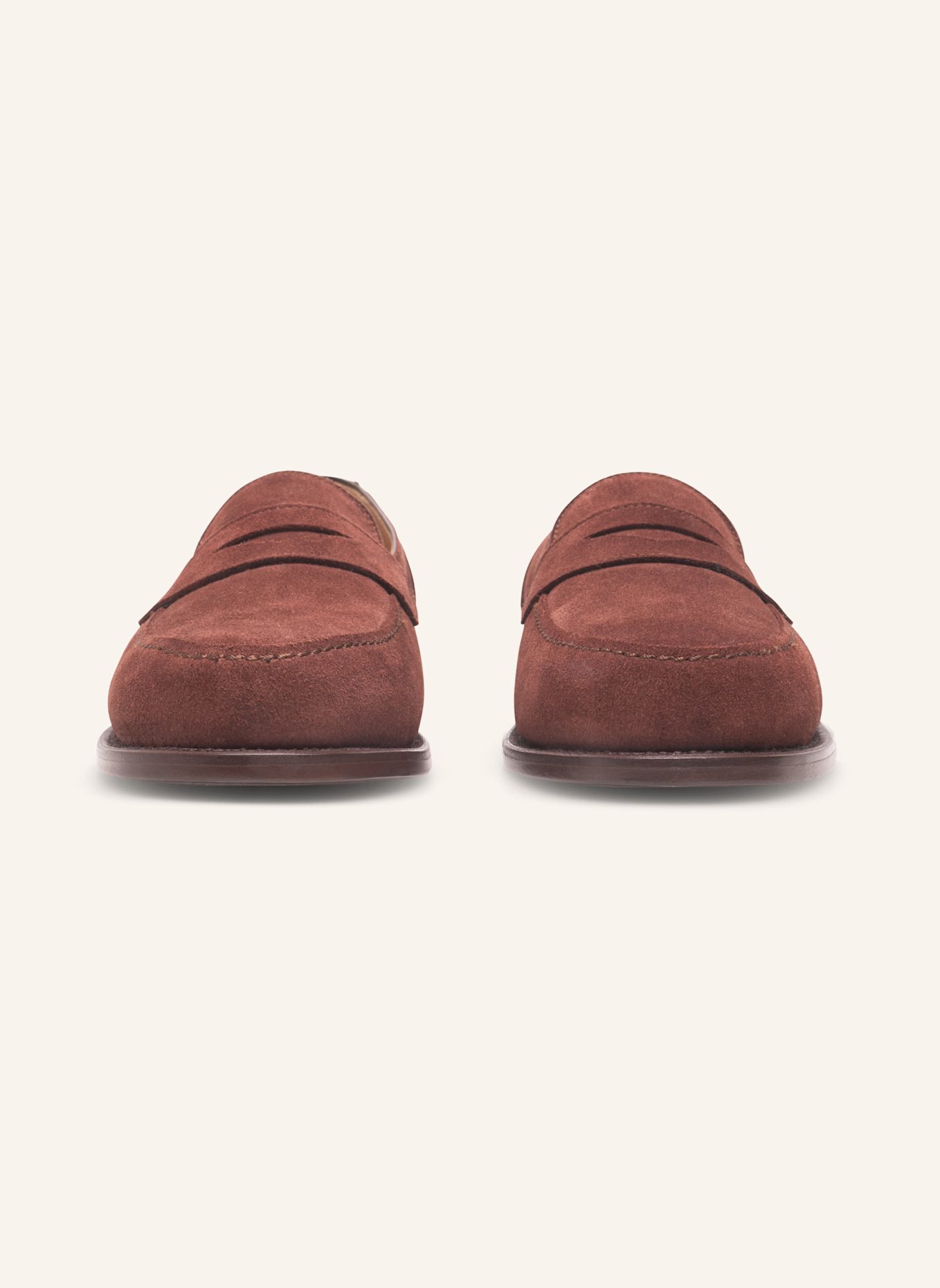 Henry Stevens Loafer HAYWOOD PL: BRAUN/ ROT