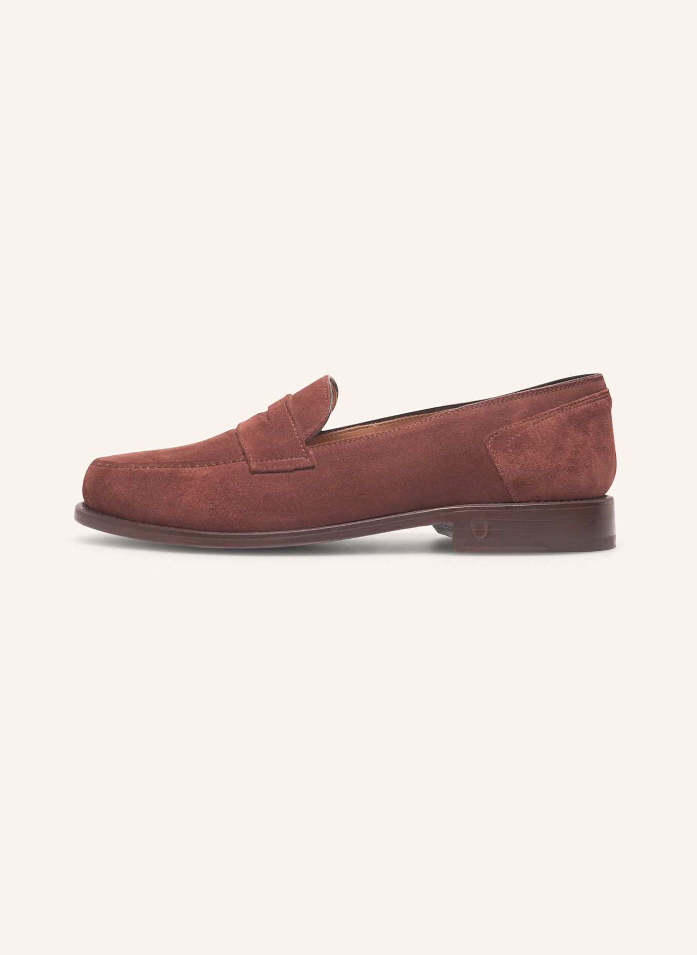 Henry Stevens Loafer HAYWOOD PL: BRAUN/ ROT