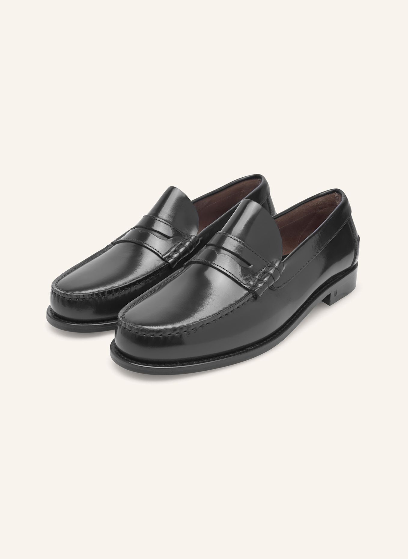 Henry Stevens Loafer M PL: SCHWARZ