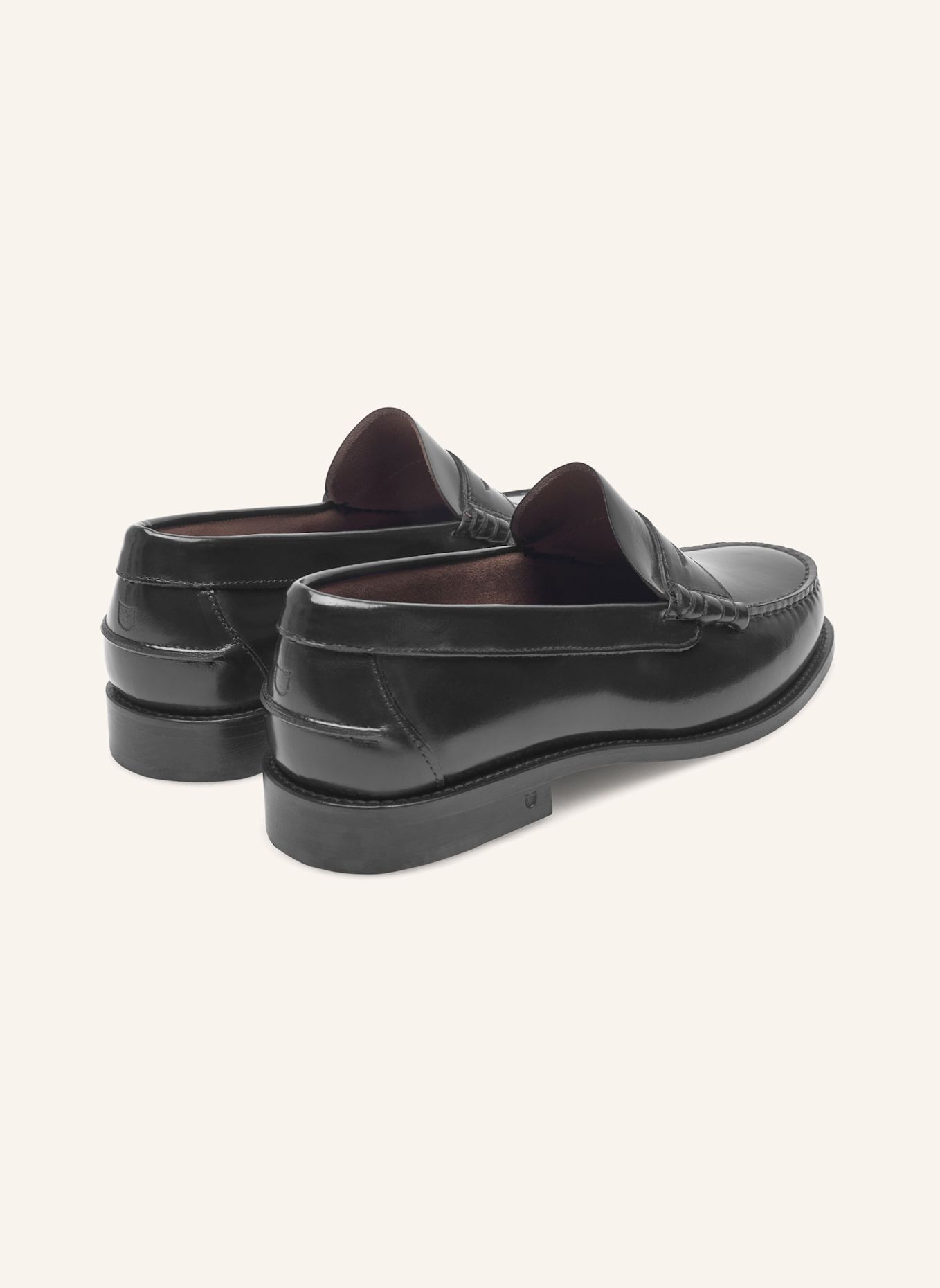 Henry Stevens Loafer M PL: SCHWARZ