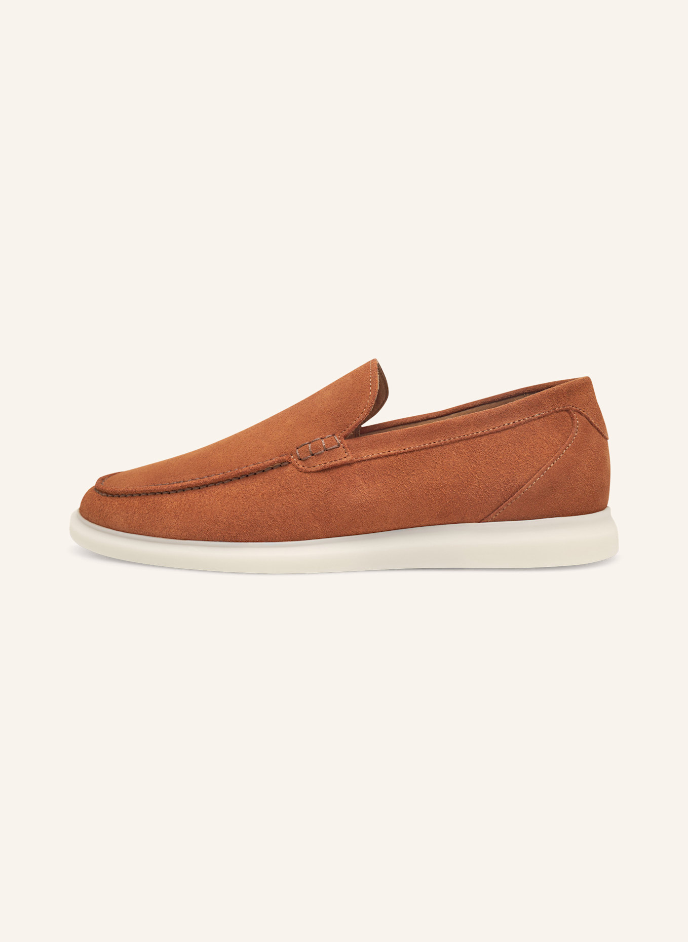 Henry Stevens Loafer ELIA L1: BRAUN/ ROT