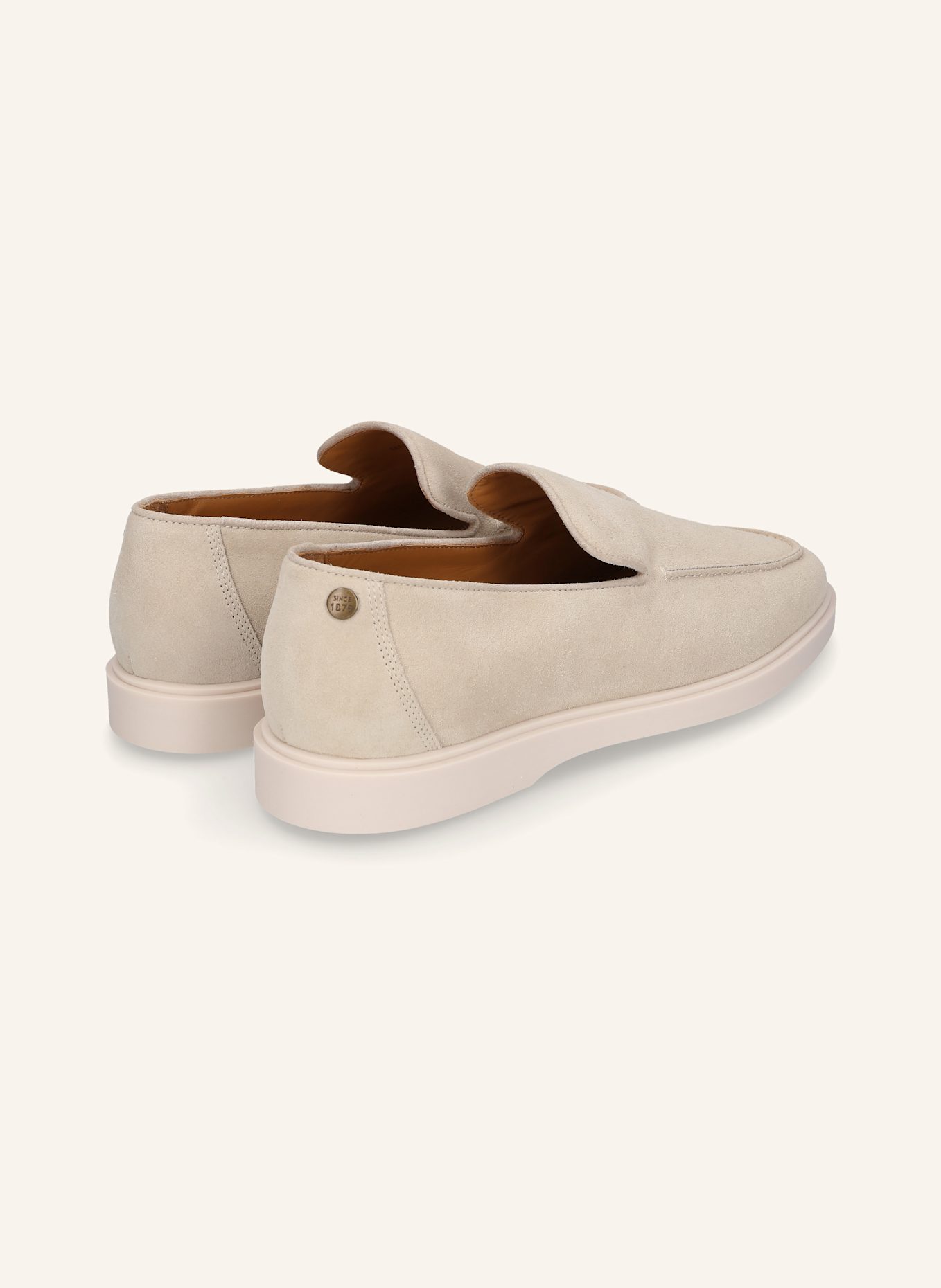 HEINRICH DINKELACKER Loafer GENUA PLAIN LOAFER V: BEIGE