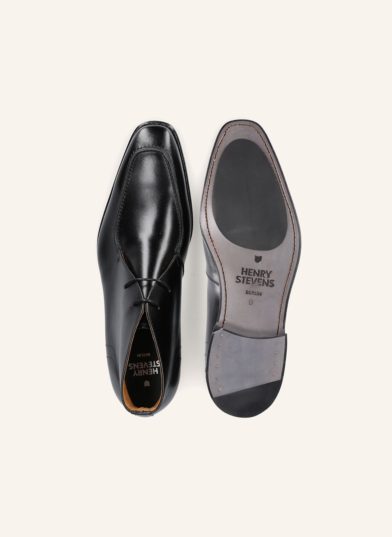 Henry Stevens George Boots LIAM NGB: ZWART