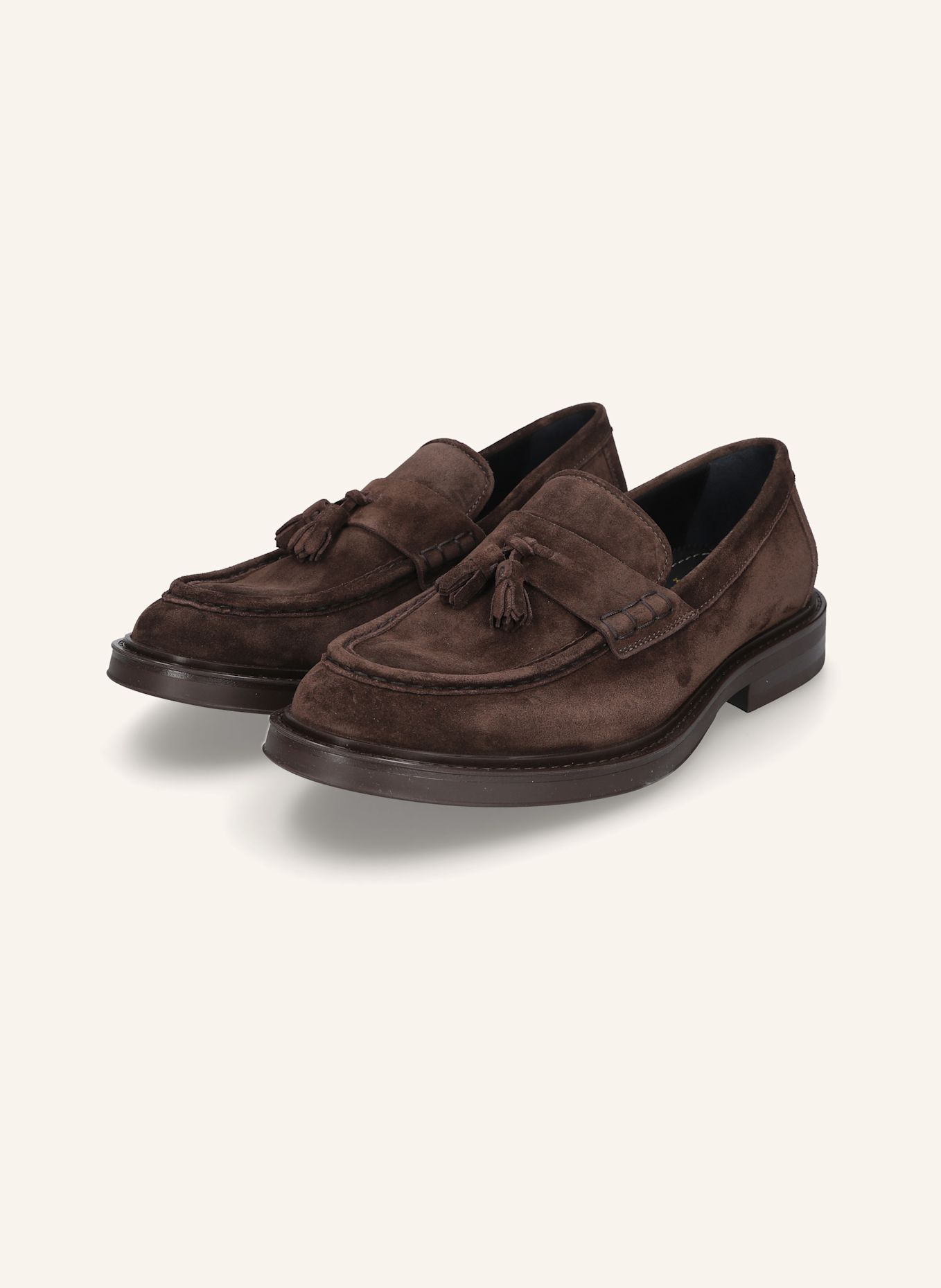 HEINRICH DINKELACKER Loafer FLORENZ PLAIN V: DUNKELBRAUN