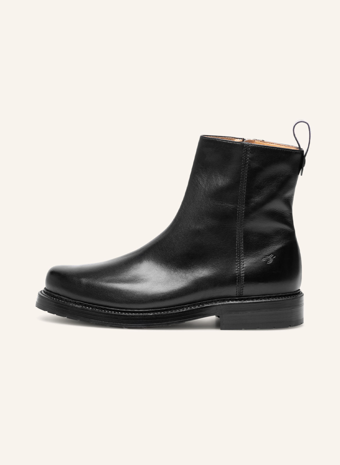 HEINRICH DINKELACKER Boots RIO PLAIN BC: ZWART