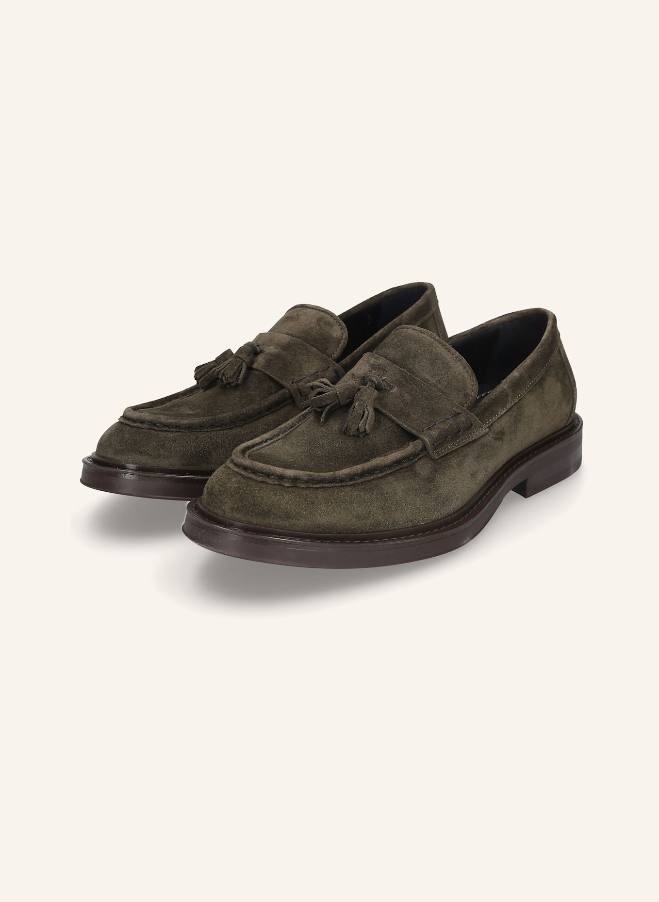 HEINRICH DINKELACKER Loafer FLORENZ PLAIN V: DUNKELGRÜN