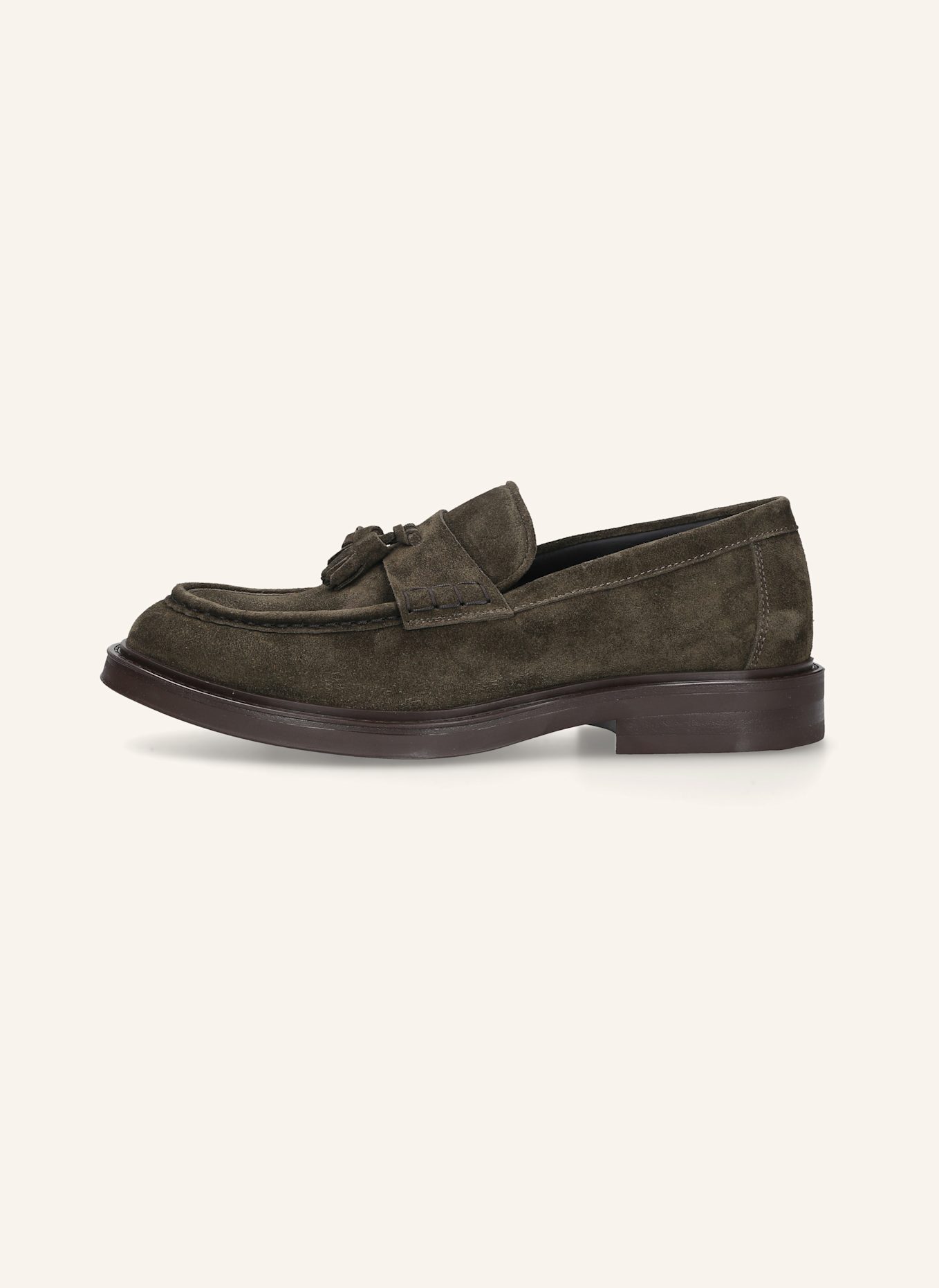 HEINRICH DINKELACKER Loafer FLORENZ PLAIN V: DUNKELGRÜN