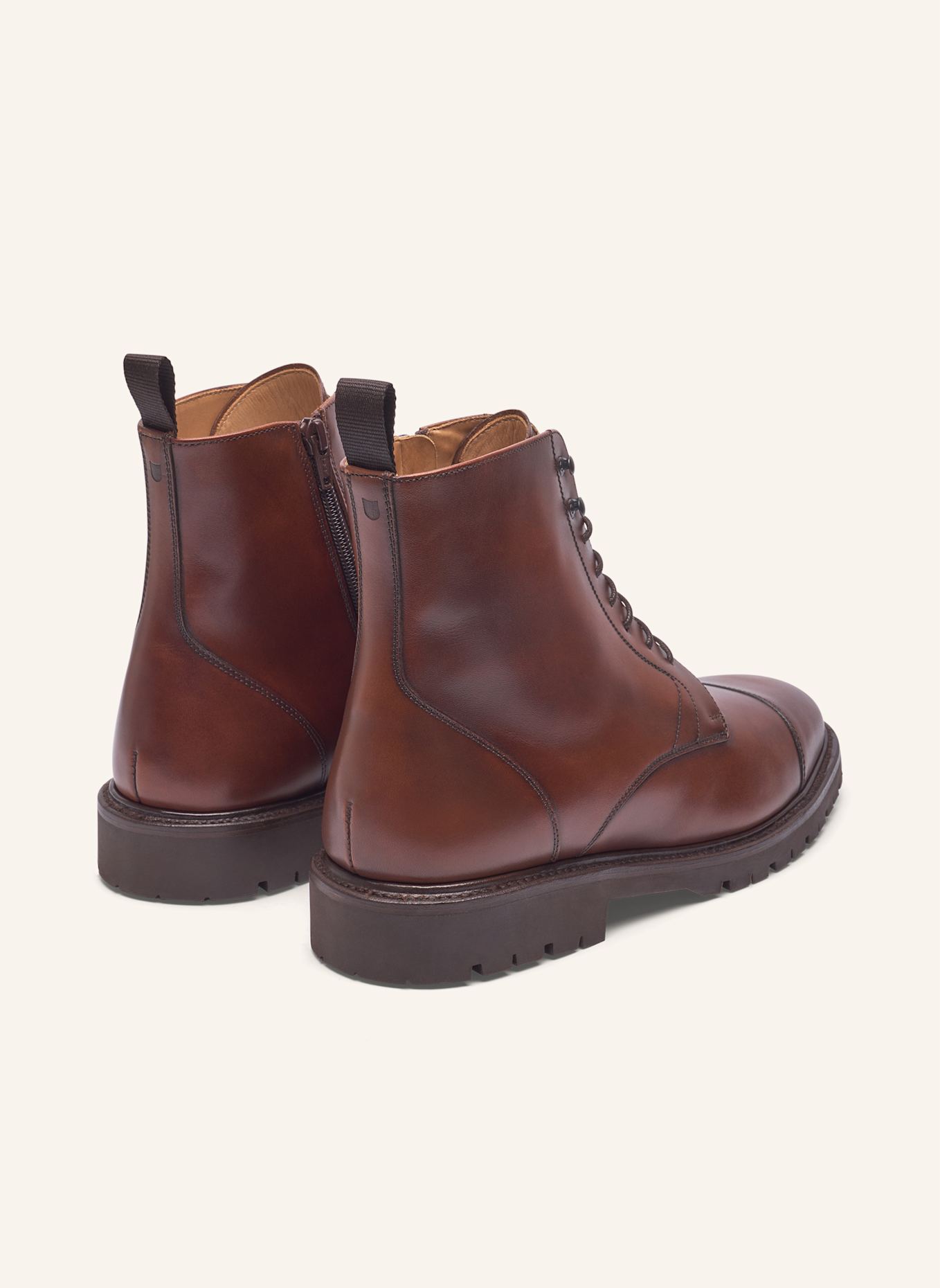 Henry Stevens Schnürboots JONES CDB3: BRAUN