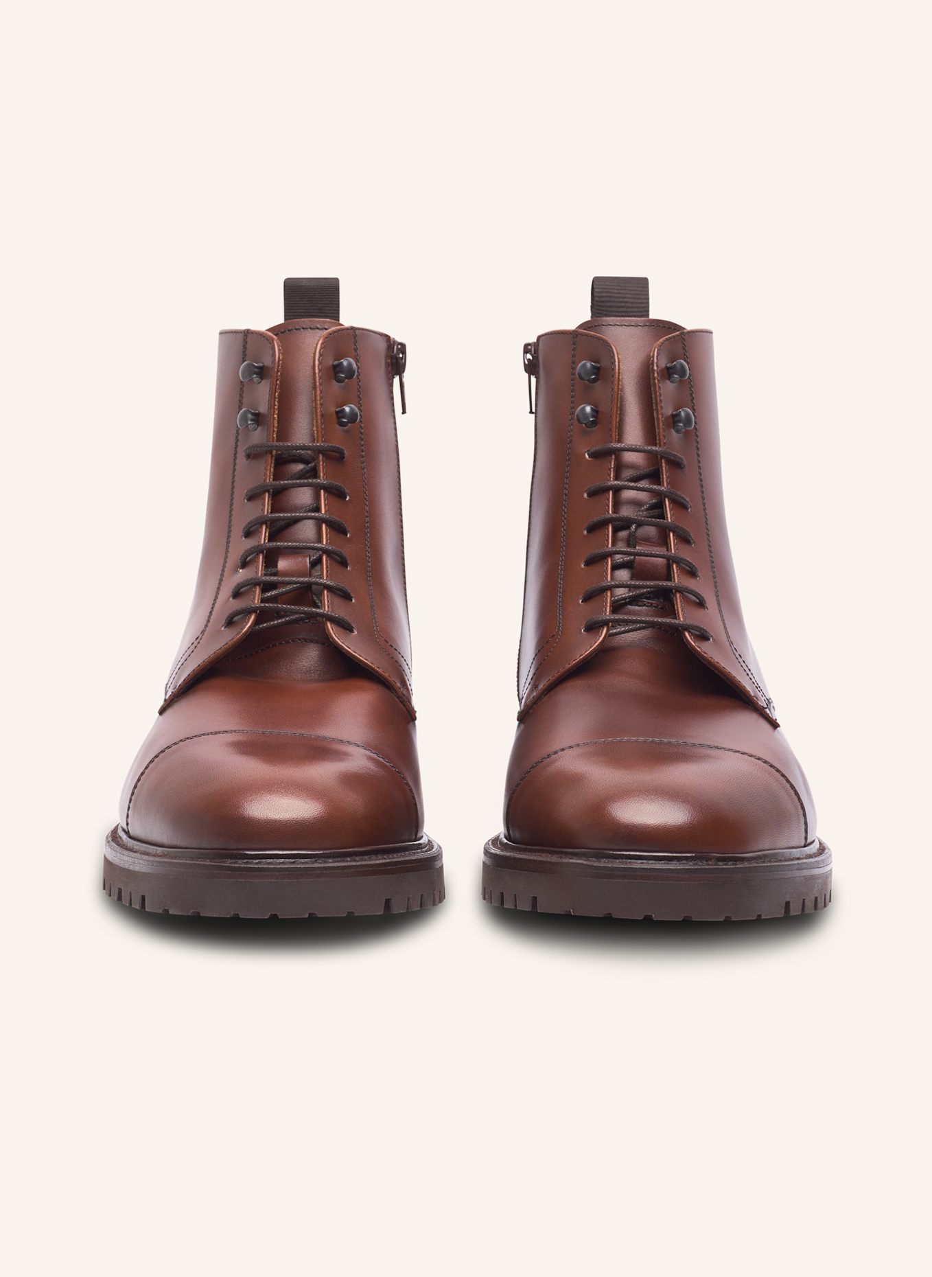 Henry Stevens Schnürboots JONES CDB3: BRAUN