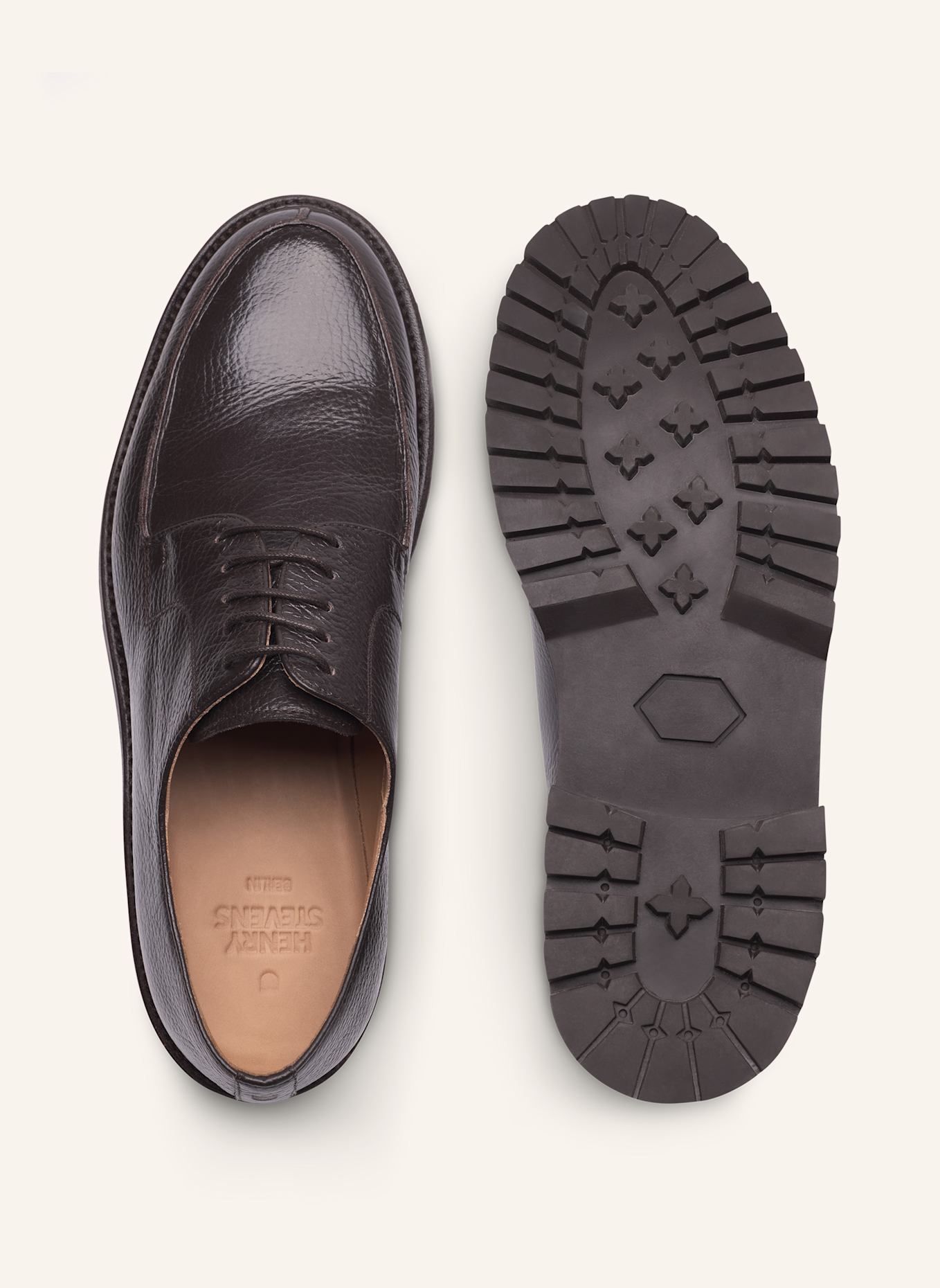 Henry Stevens Schnürer HAYWOOD N3: DUNKELBRAUN