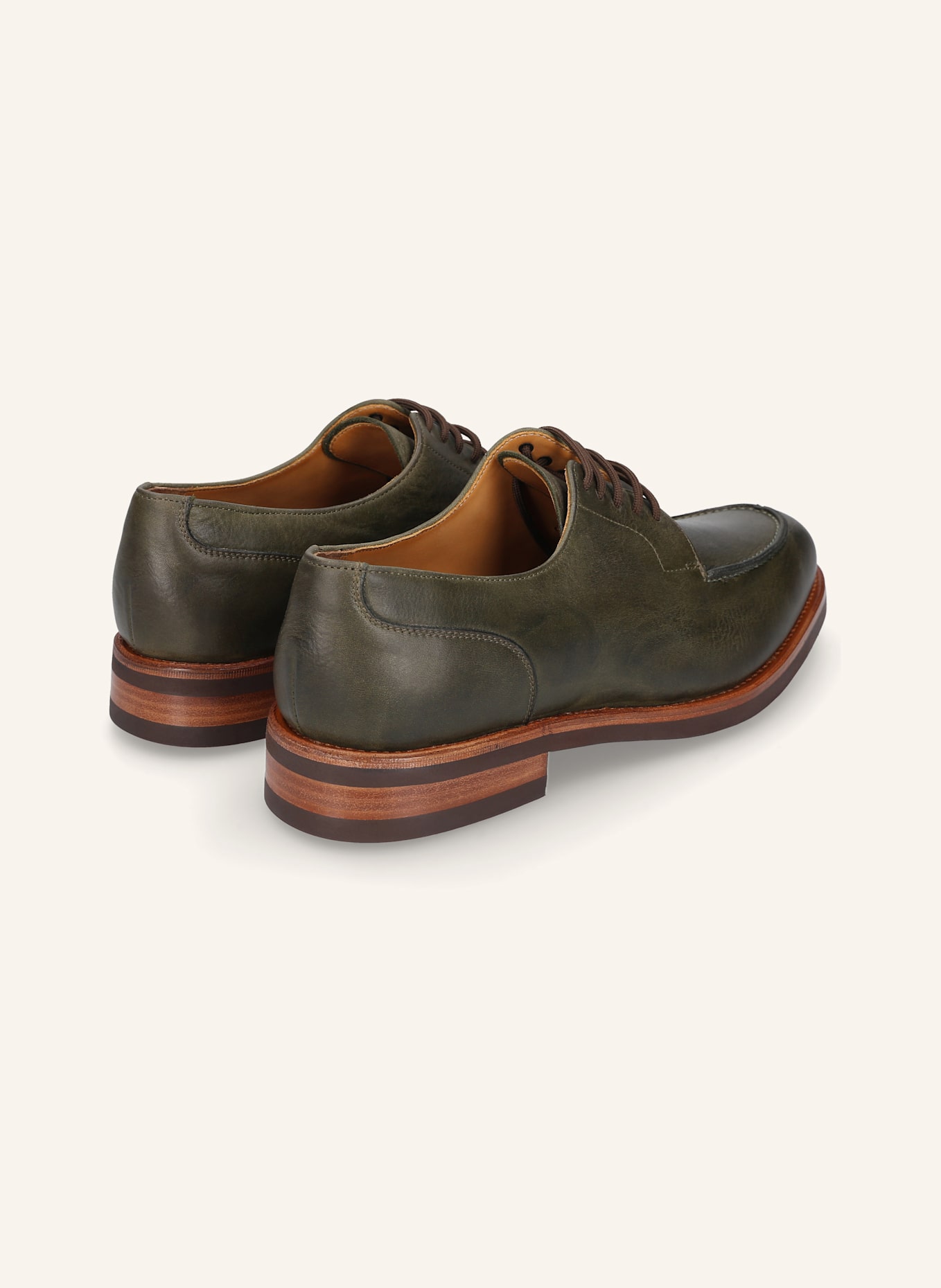 HEINRICH DINKELACKER Schnürer GENF NORWEGER N: DUNKELGRÜN