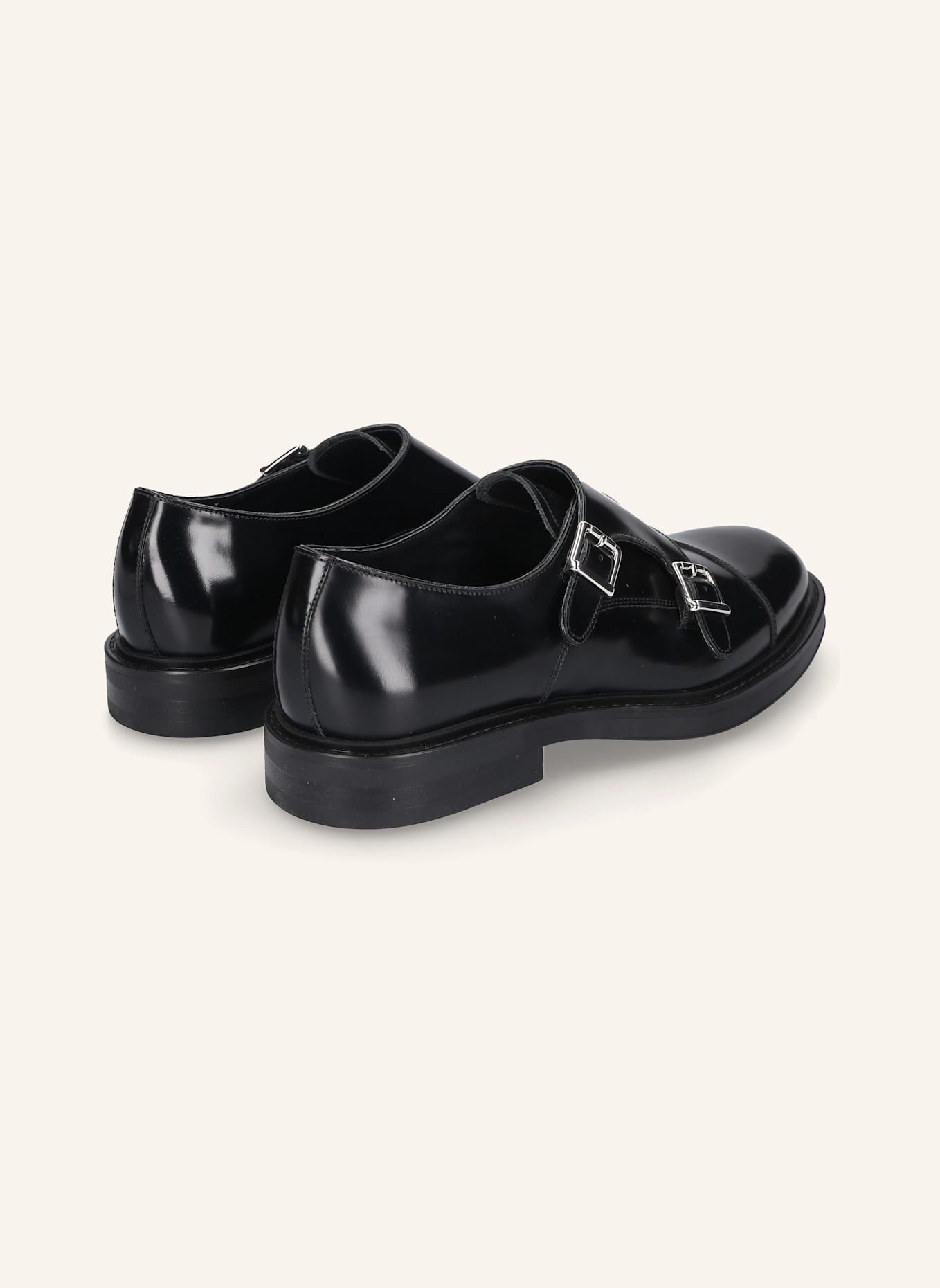 HEINRICH DINKELACKER Schnallenschuh FLORENZ PLAIN CA: SCHWARZ