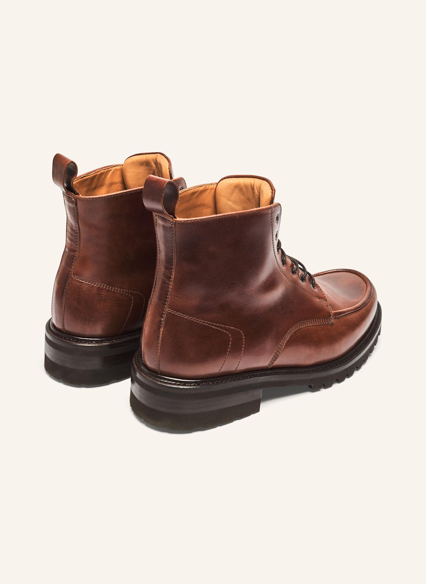 Henry Stevens Schnürboots HARRY NB5: BRAUN
