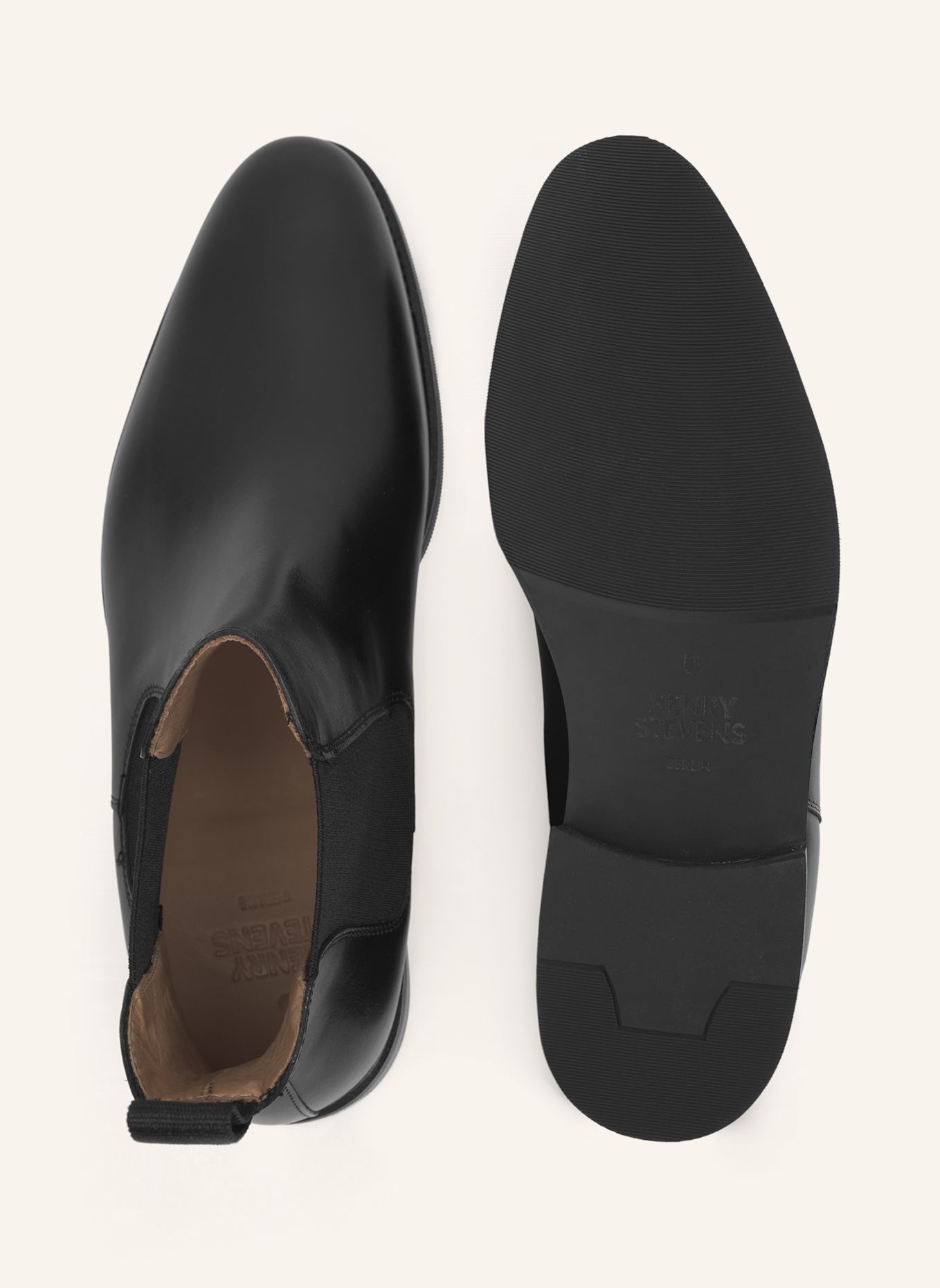 Henry Stevens Chelsea Boots MARSHALL CB2: SCHWARZ