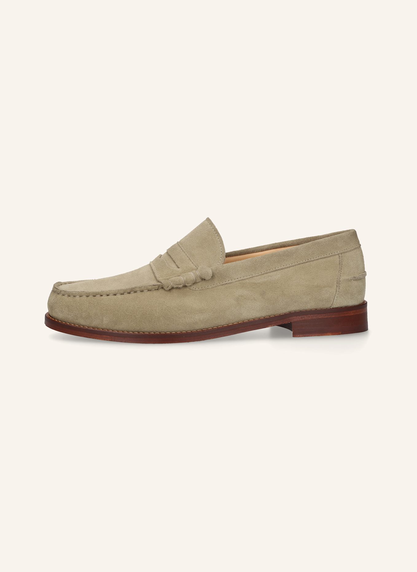 Henry Stevens Loafer RILEY M PL: BEIGE