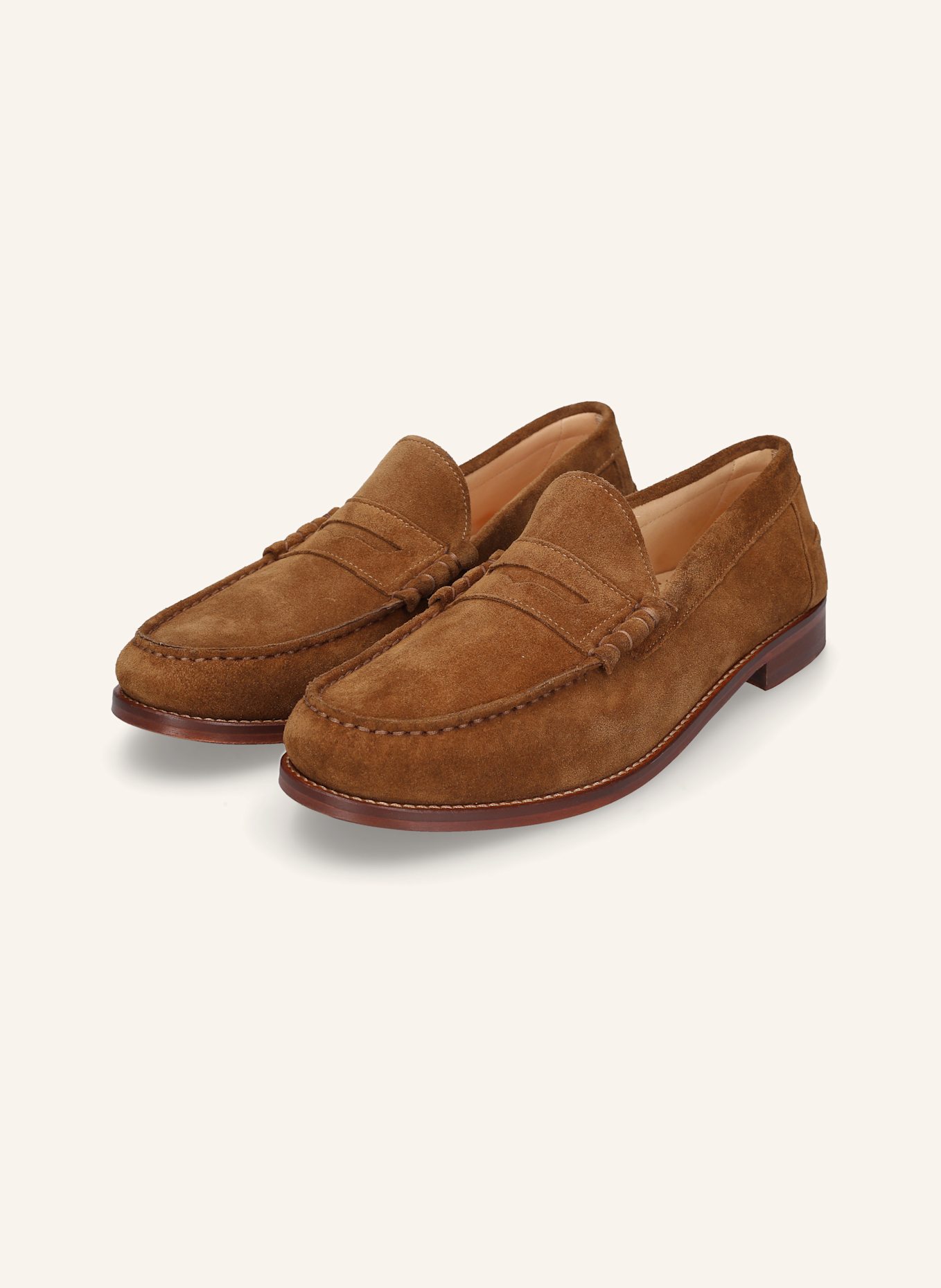Henry Stevens Loafer RILEY M PL: CAMEL