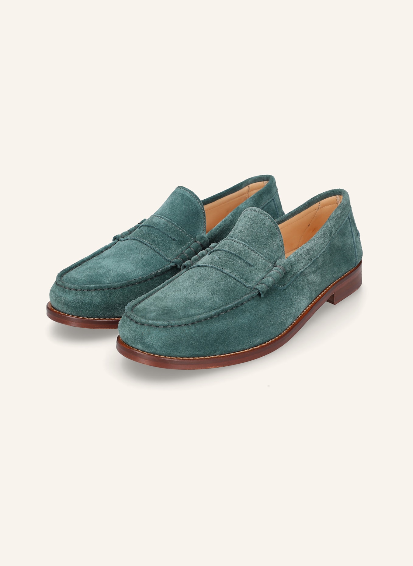 Henry Stevens Loafer RILEY M PL: PETROL