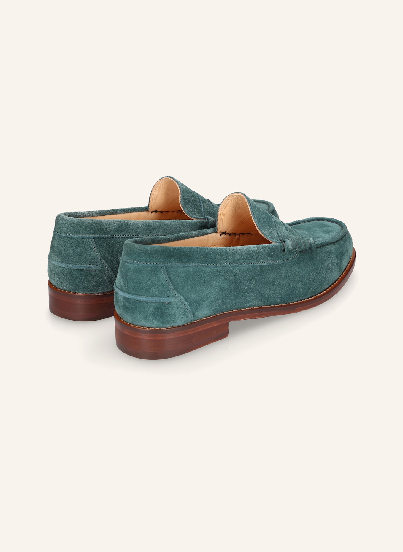 Henry Stevens Loafer RILEY M PL: PETROL