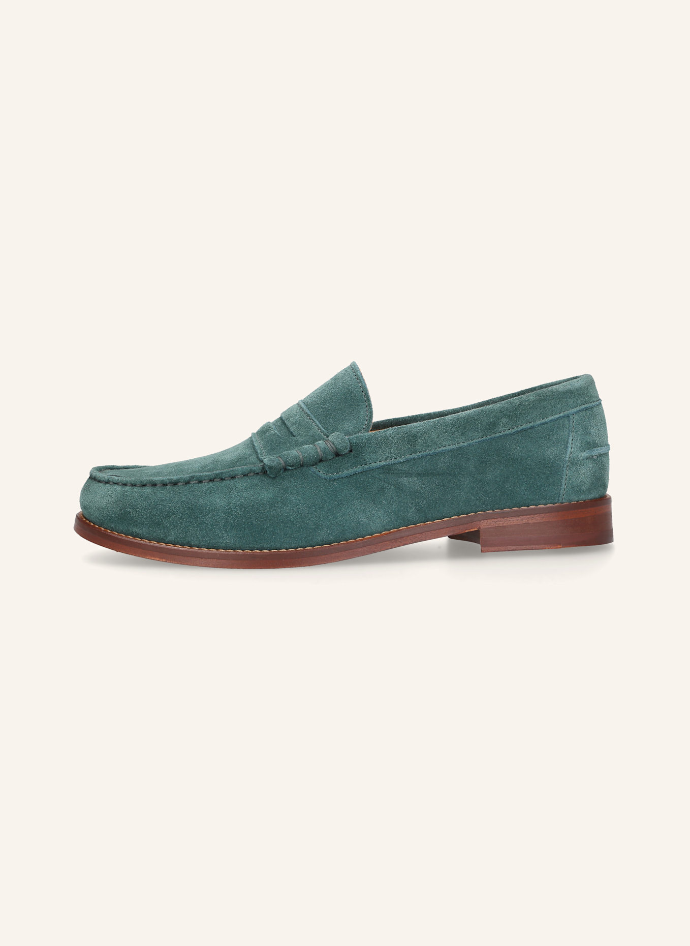 Henry Stevens Loafer RILEY M PL: PETROL