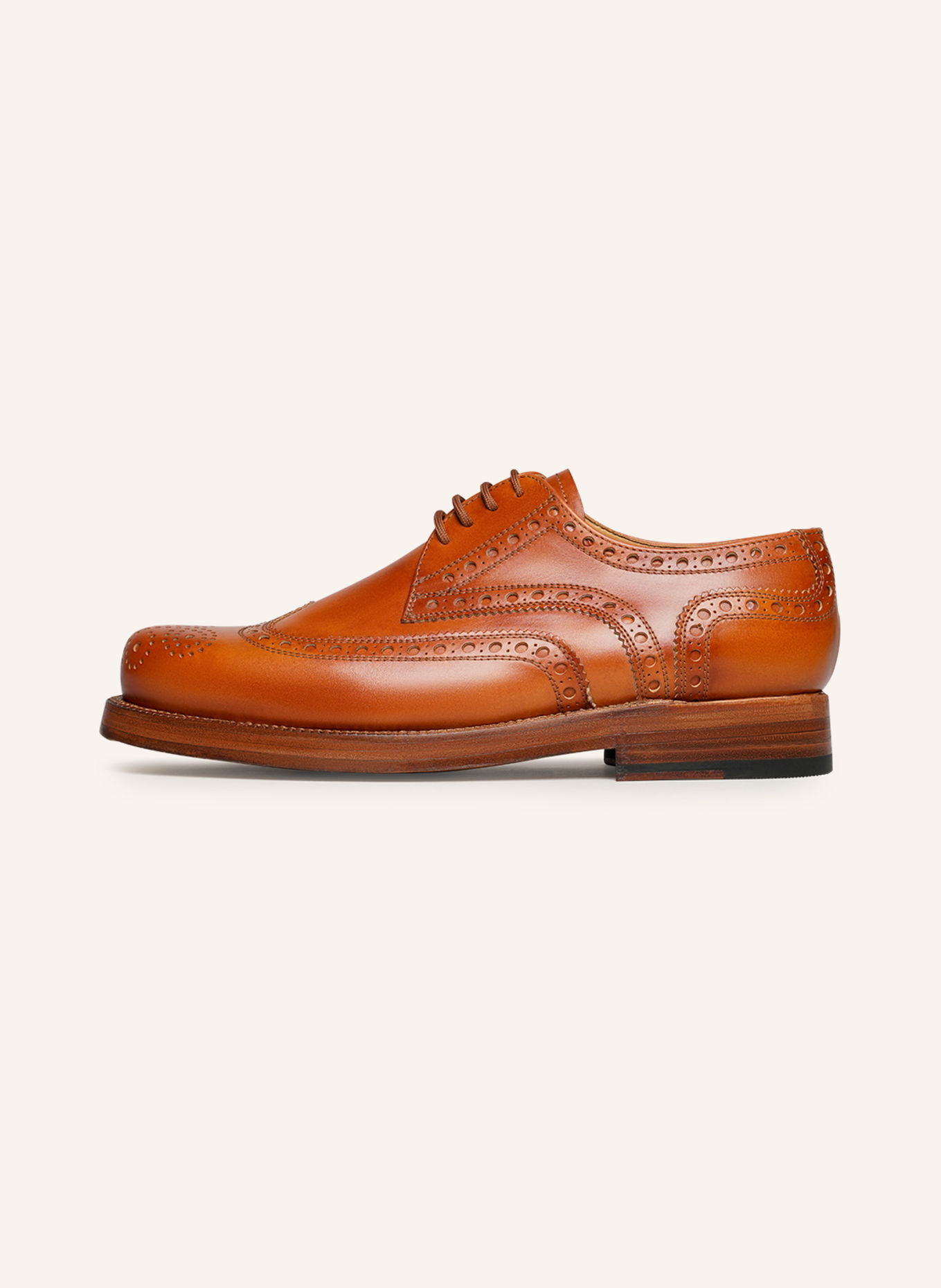 HEINRICH DINKELACKER Schnürer RIO FULL-BROGUE TC: COGNAC