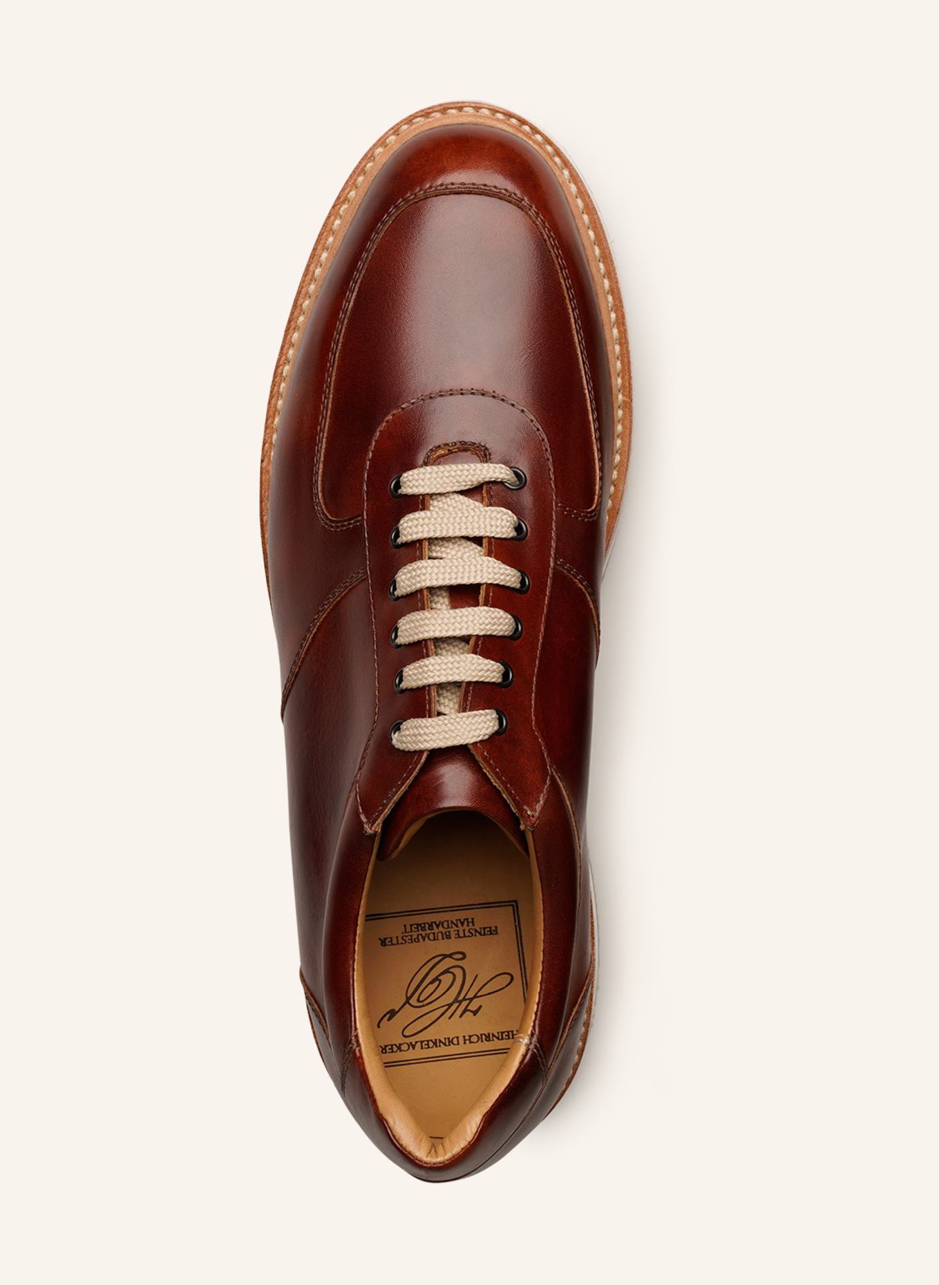 HEINRICH DINKELACKER Sneaker LONDON SNEAKER TC: BRAUN