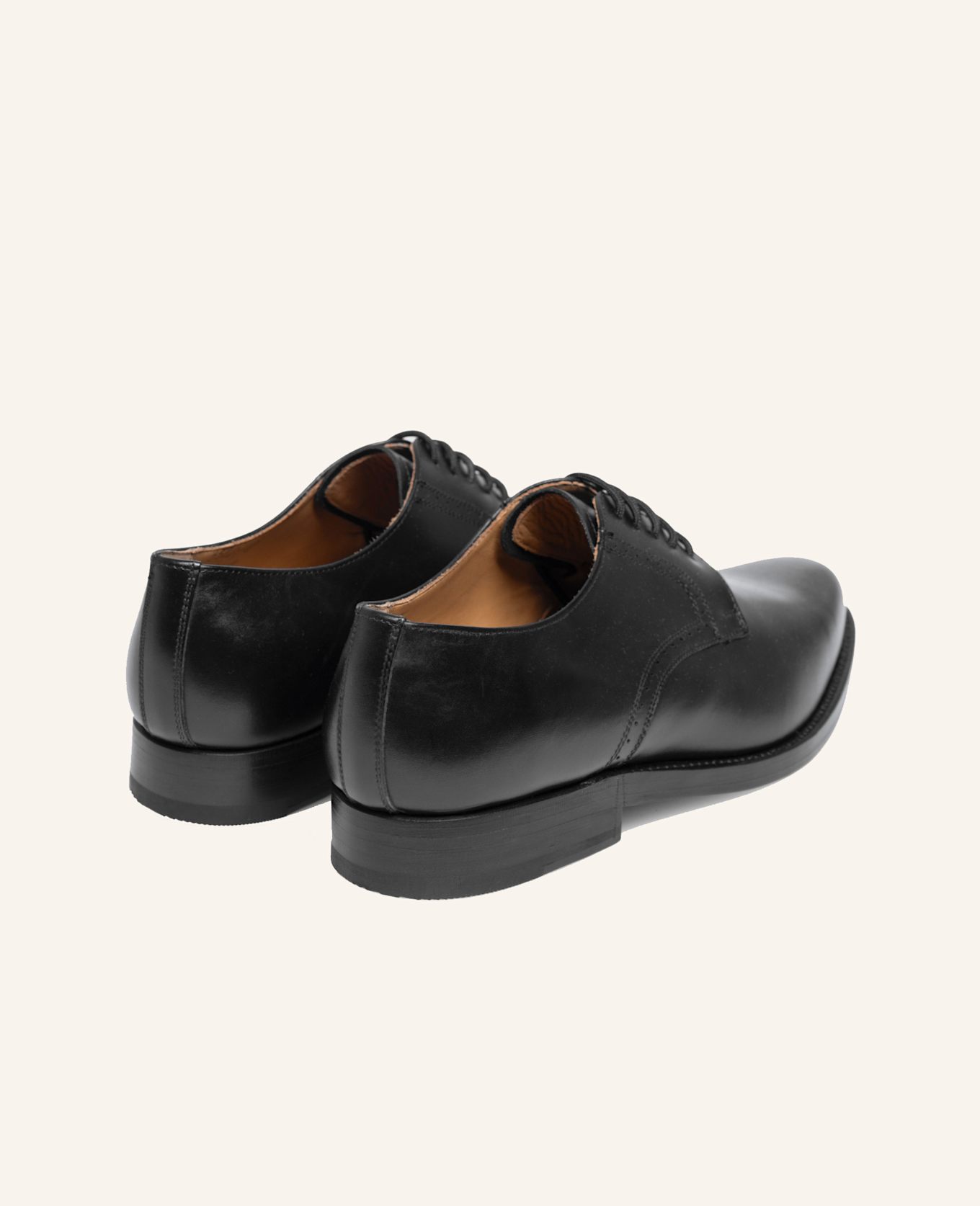 HEINRICH DINKELACKER Schnürer MILANO PLAIN BC: SCHWARZ