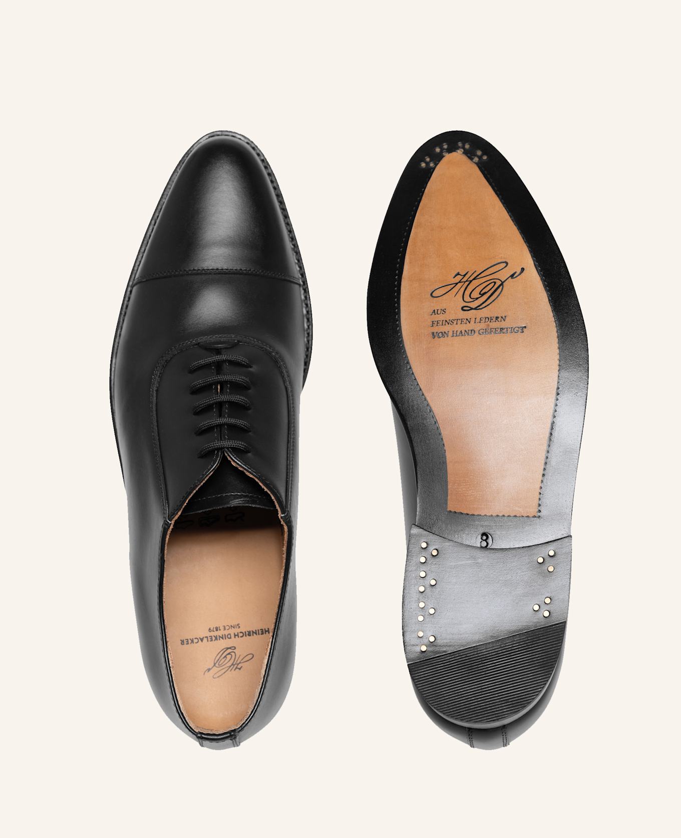 HEINRICH DINKELACKER Schnürer MILANO CAPTOE BC: SCHWARZ