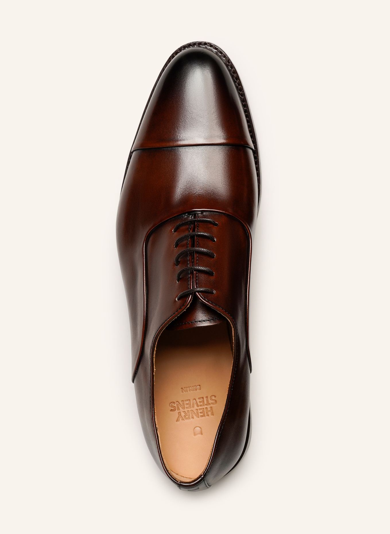 Henry Stevens Schnürer MARSHALL CO1: DUNKELBRAUN