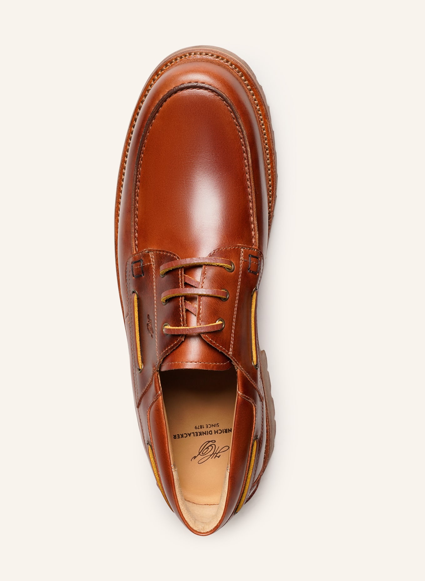 HEINRICH DINKELACKER Slipper MIAMI PLAIN MA: BRAUN